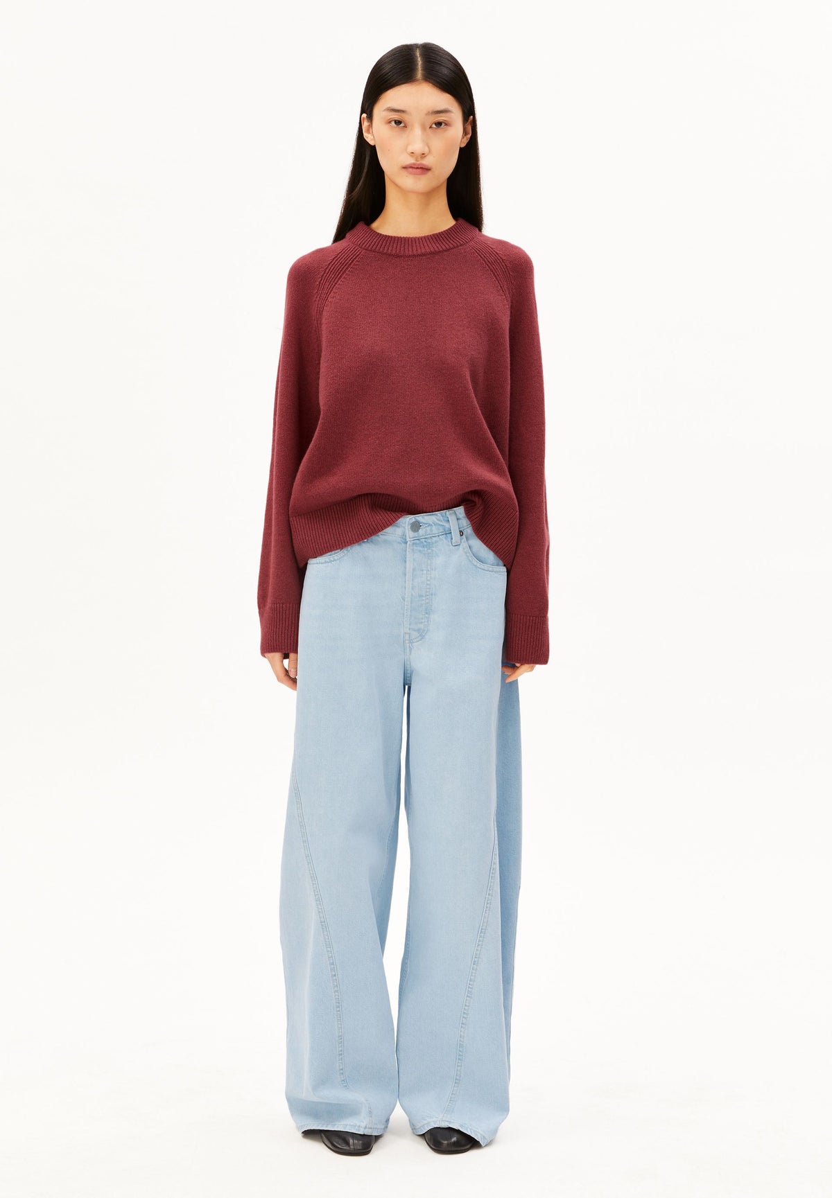 Oberteil WOOL KNIT SWEATER