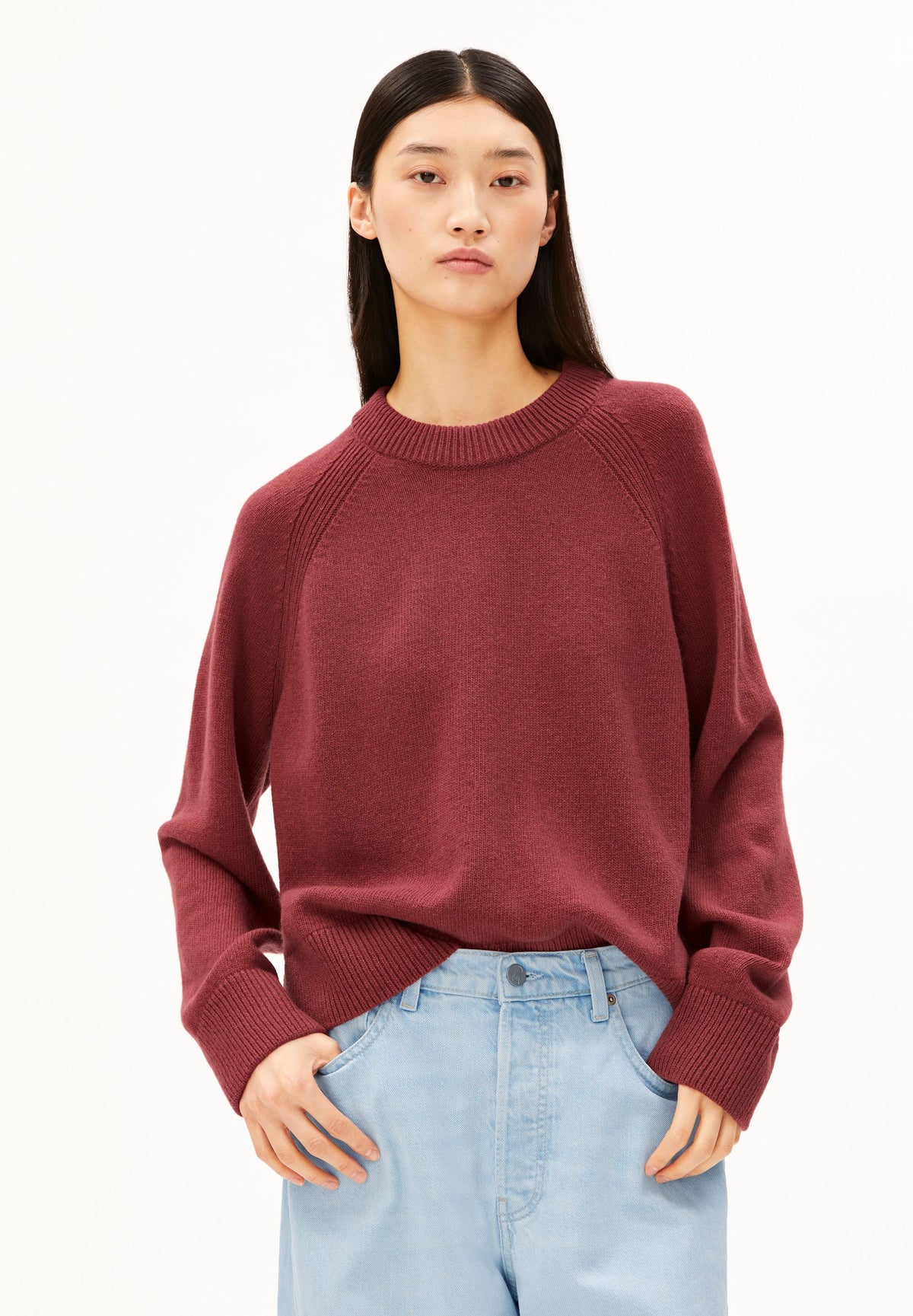 Oberteil WOOL KNIT SWEATER