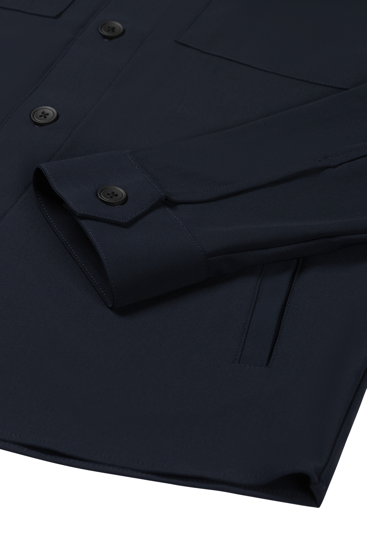 Oberteil Travel Overshirt Button