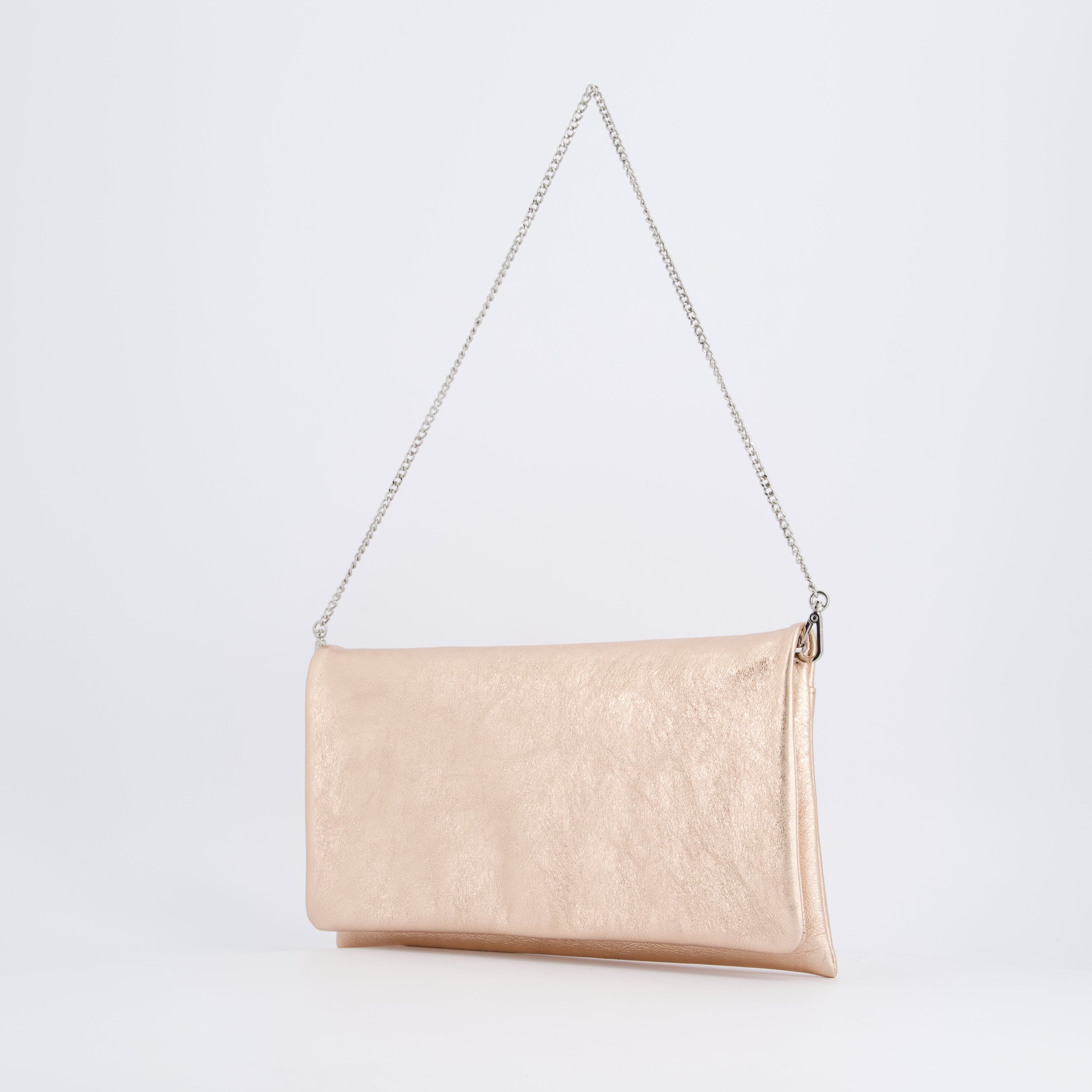 ABRO ADAM Damenschuhe - Tasche, Stk Tasche Clutch Leder Mimosa