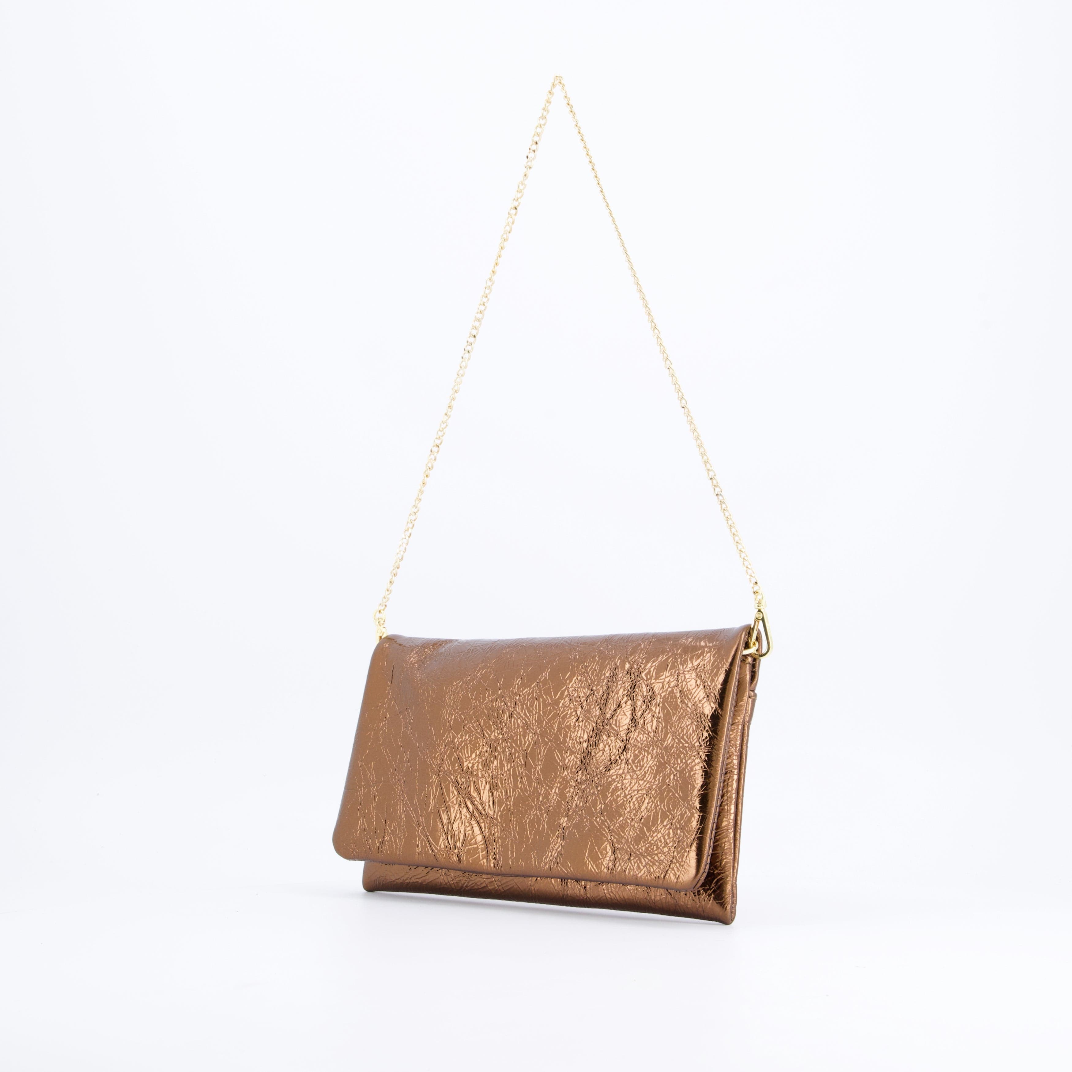 ABRO ADAM Damenschuhe - Tasche, Stk Tasche Clutch Leder Quantiko