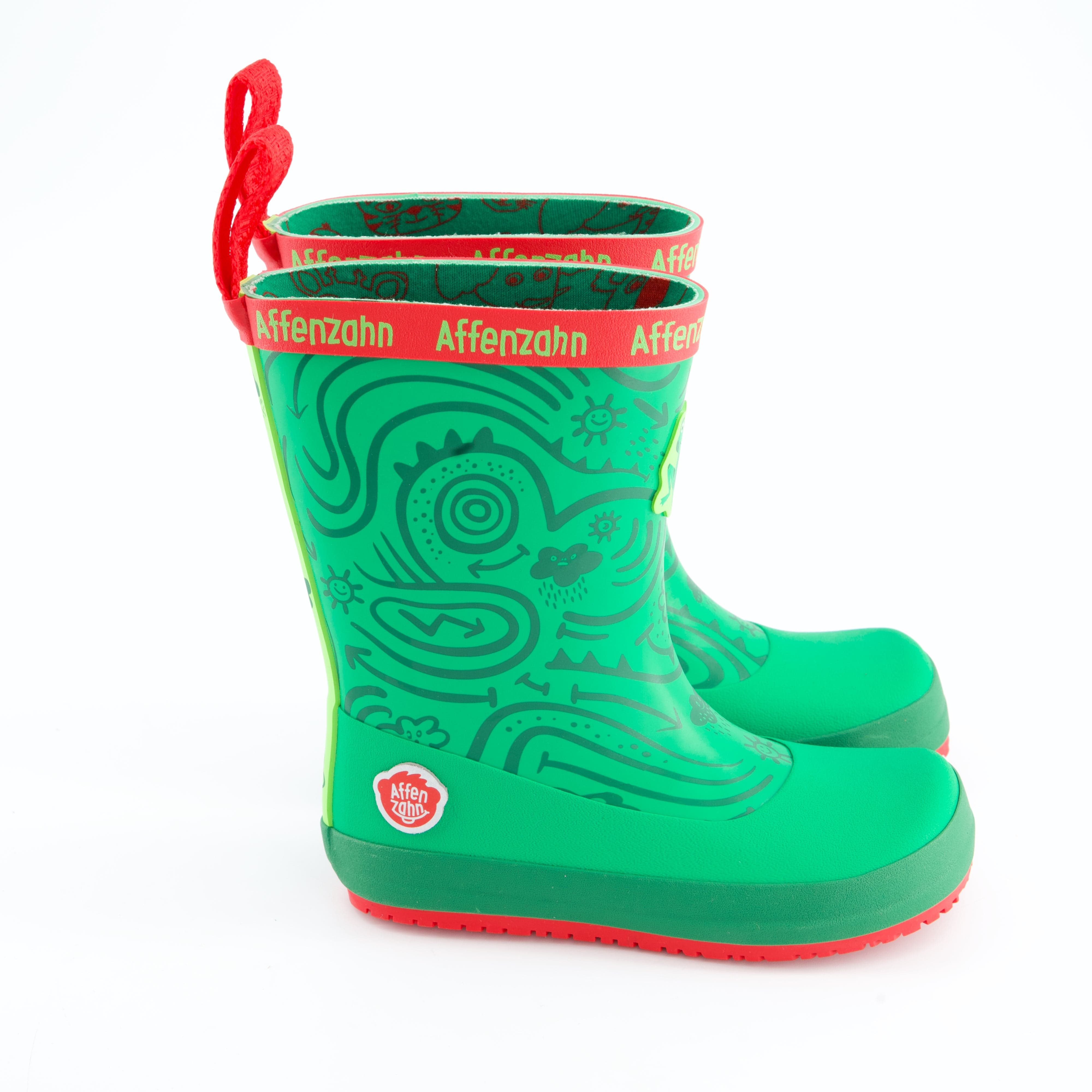 Affenzahn Burschenschuhe - Gummistiefel Gummistiefel Gummistiefel Vegan Plashy Frosch