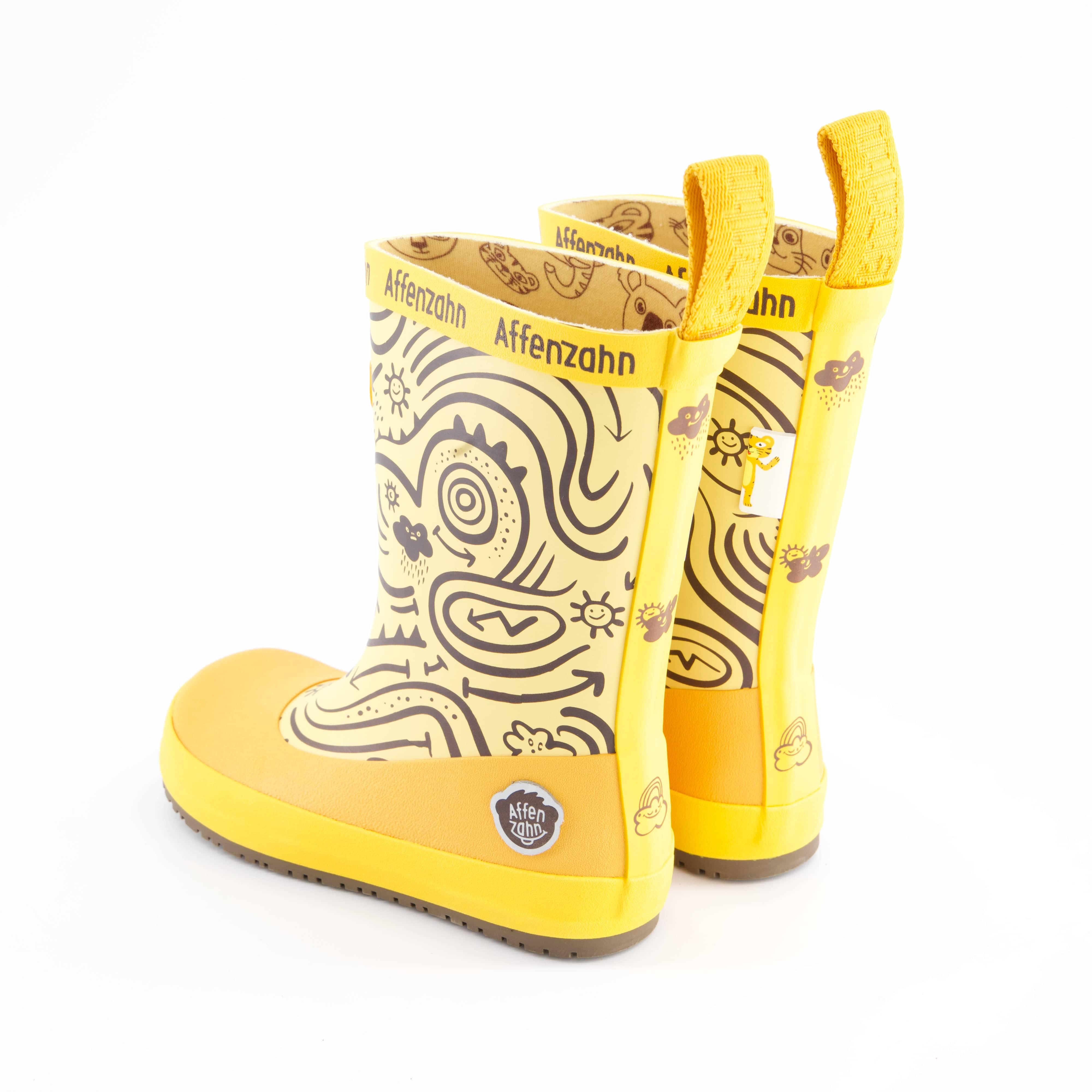 Affenzahn Burschenschuhe - Gummistiefel Gummistiefel Gummistiefel Vegan Plashy Tiger
