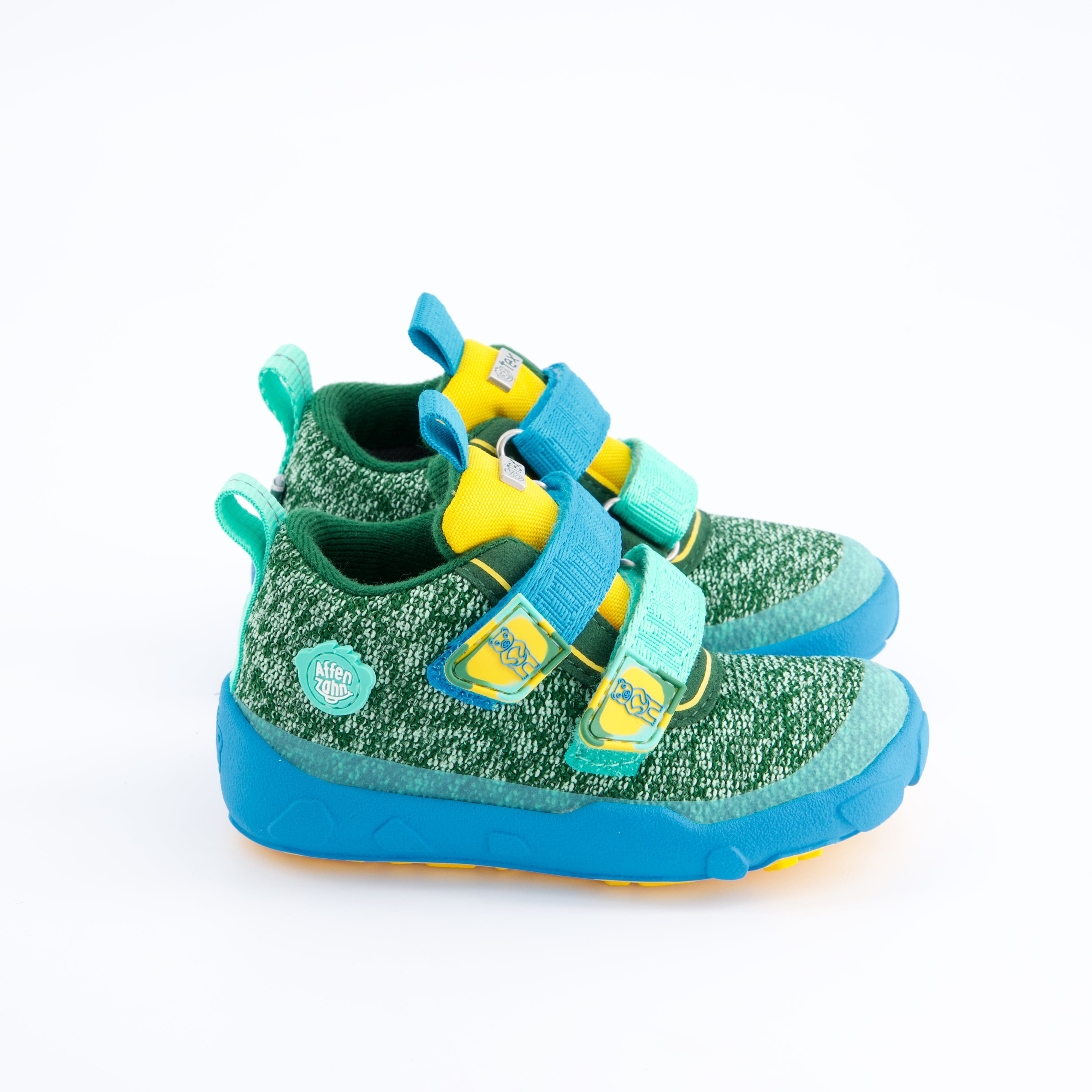 Affenzahn Burschenschuhe - Halbschuh, Halbschuh Knit Happy Kreativ Bär