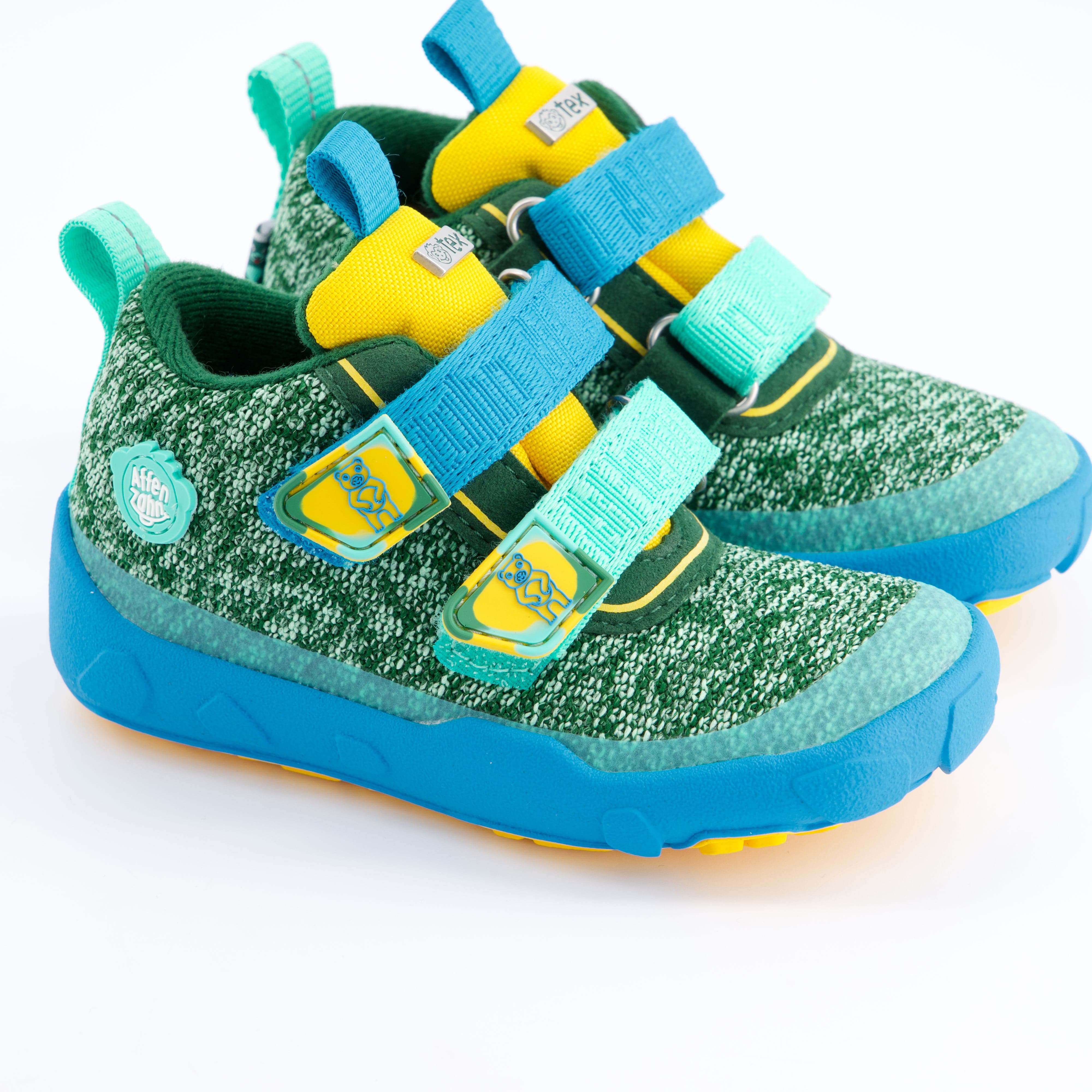 Affenzahn Burschenschuhe - Halbschuh, Halbschuh Knit Happy Kreativ Bär