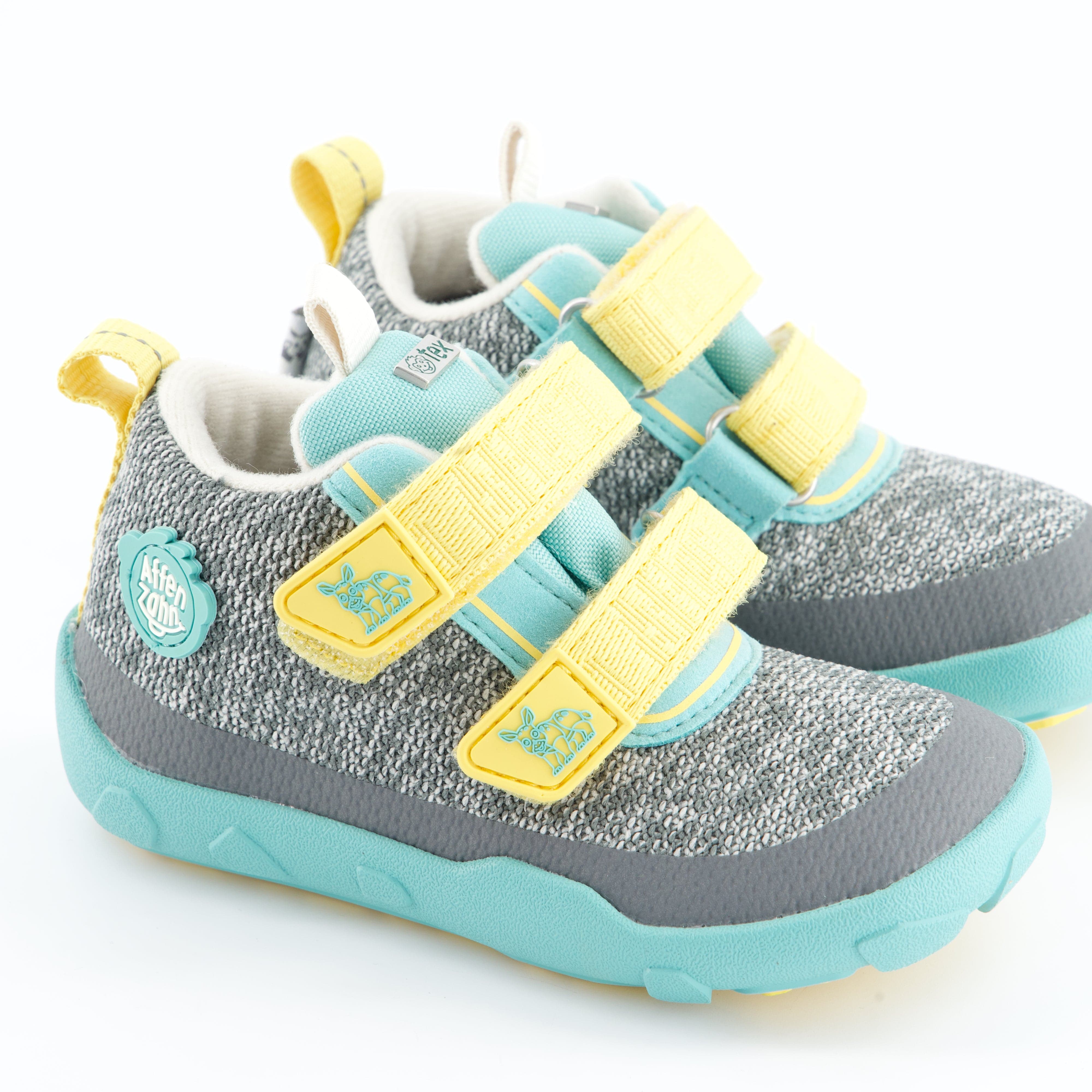Affenzahn Burschenschuhe - Halbschuh Halbschuh Knit Happy Nashorn