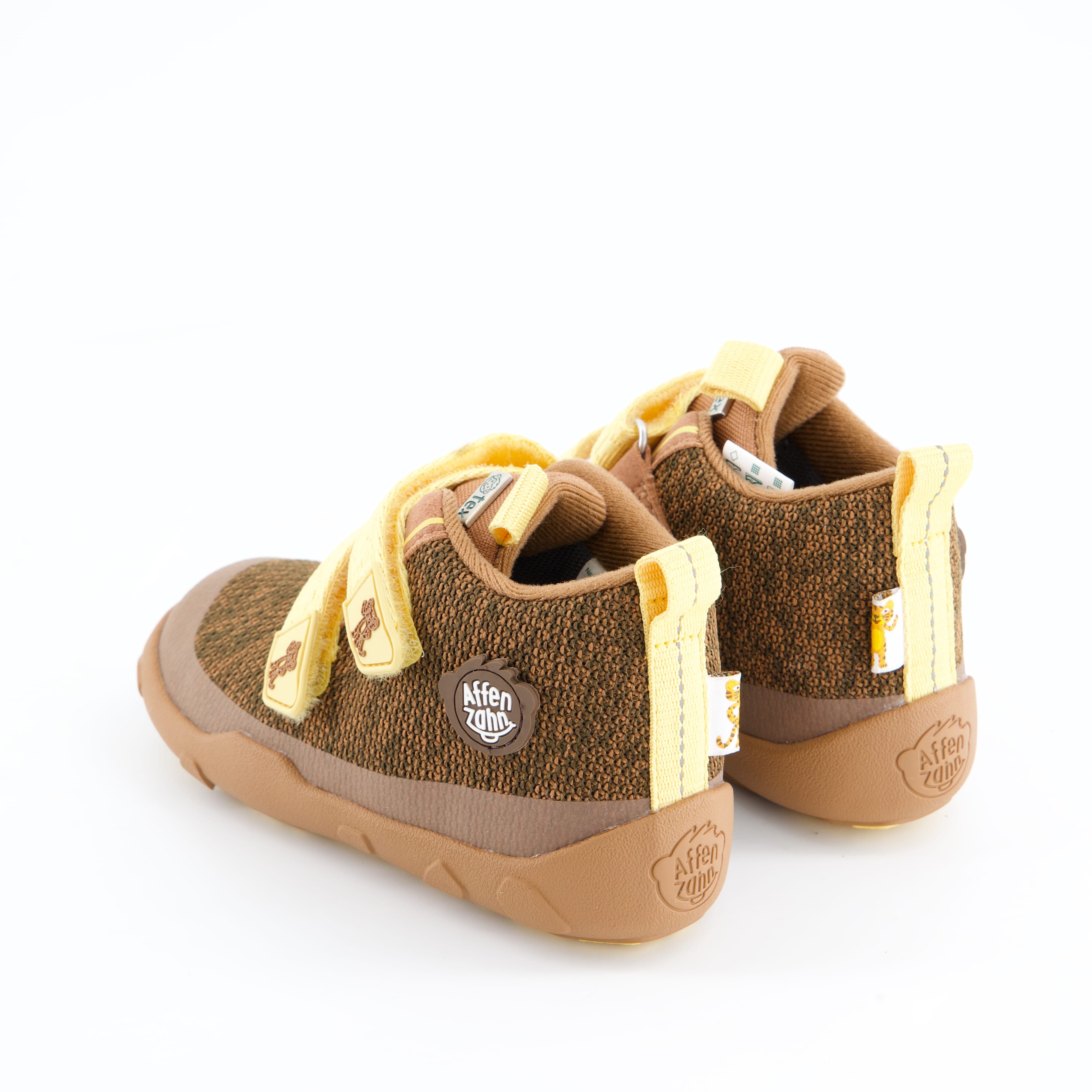 Affenzahn Burschenschuhe - Halbschuh Halbschuh Übergangsschuh Knit Happy Tiger
