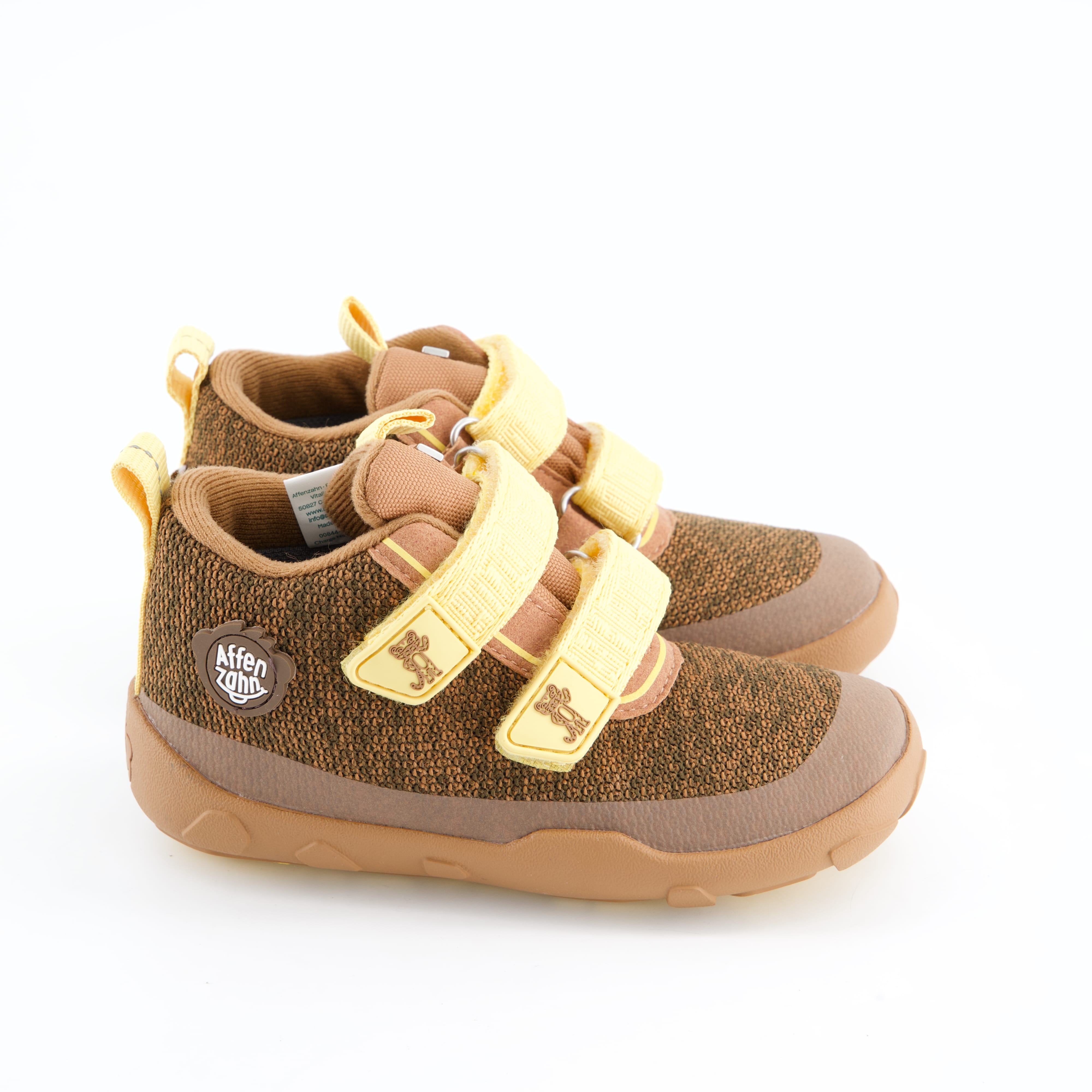 Affenzahn Burschenschuhe - Halbschuh Halbschuh Übergangsschuh Knit Happy Tiger