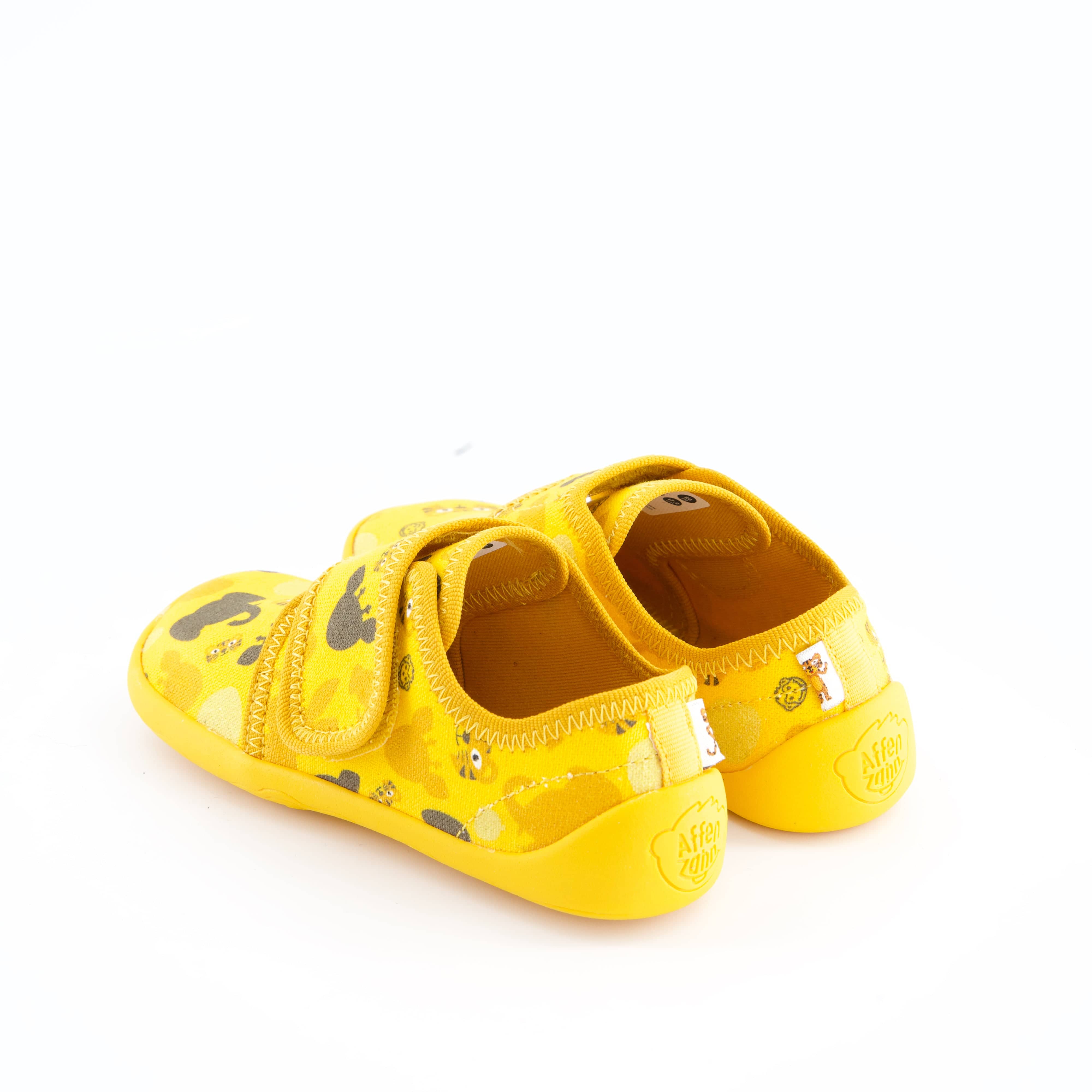 Affenzahn Burschenschuhe - Hausschuh Hausschuh Baumwolle Molly Tiger