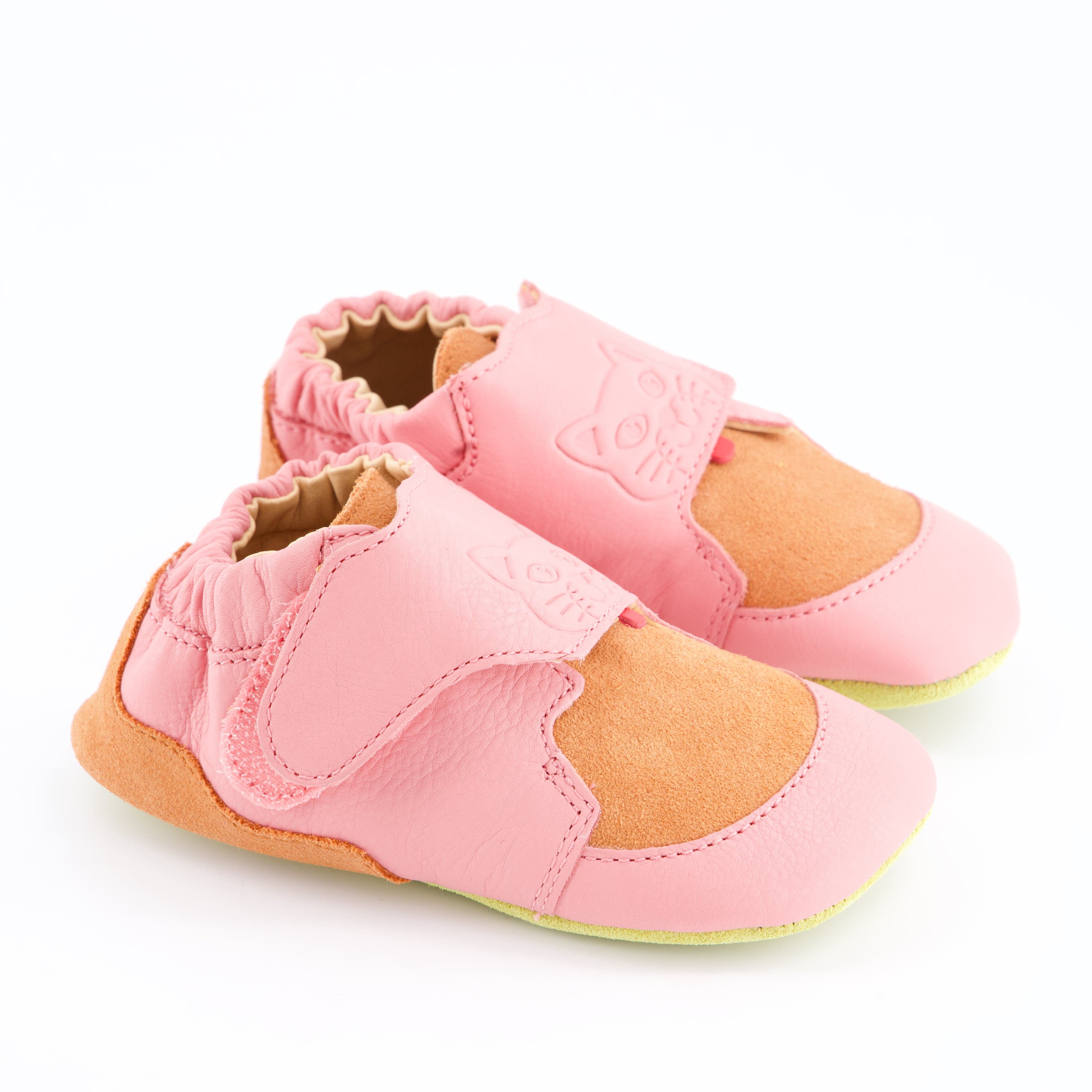 Affenzahn Burschenschuhe - Hausschuh Hausschuh Krabbelschuh Leder Crawly Katze