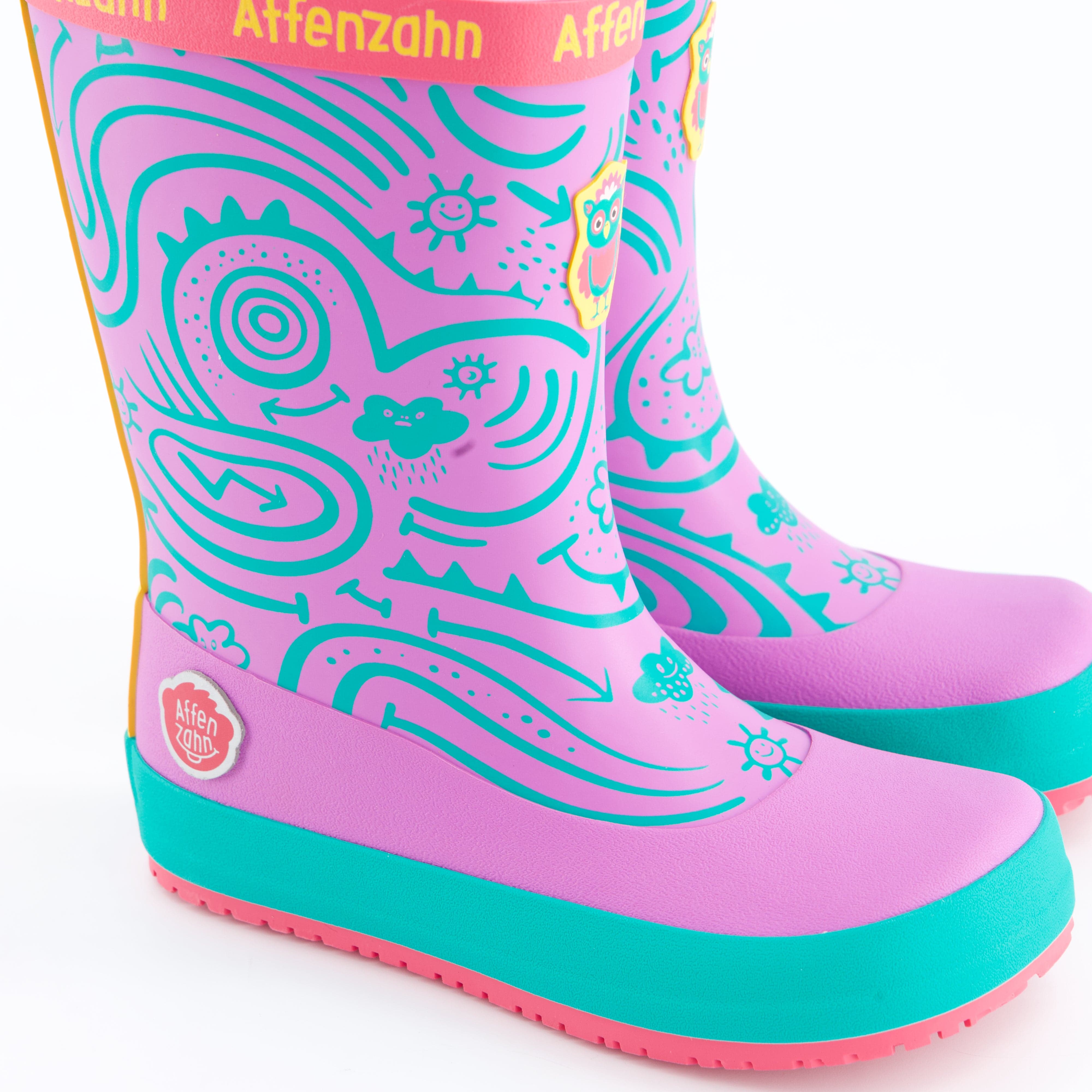 Affenzahn Mädchenschuhe - Gummistiefel Gummistiefel Gummistiefel Vegan Plashy Eule