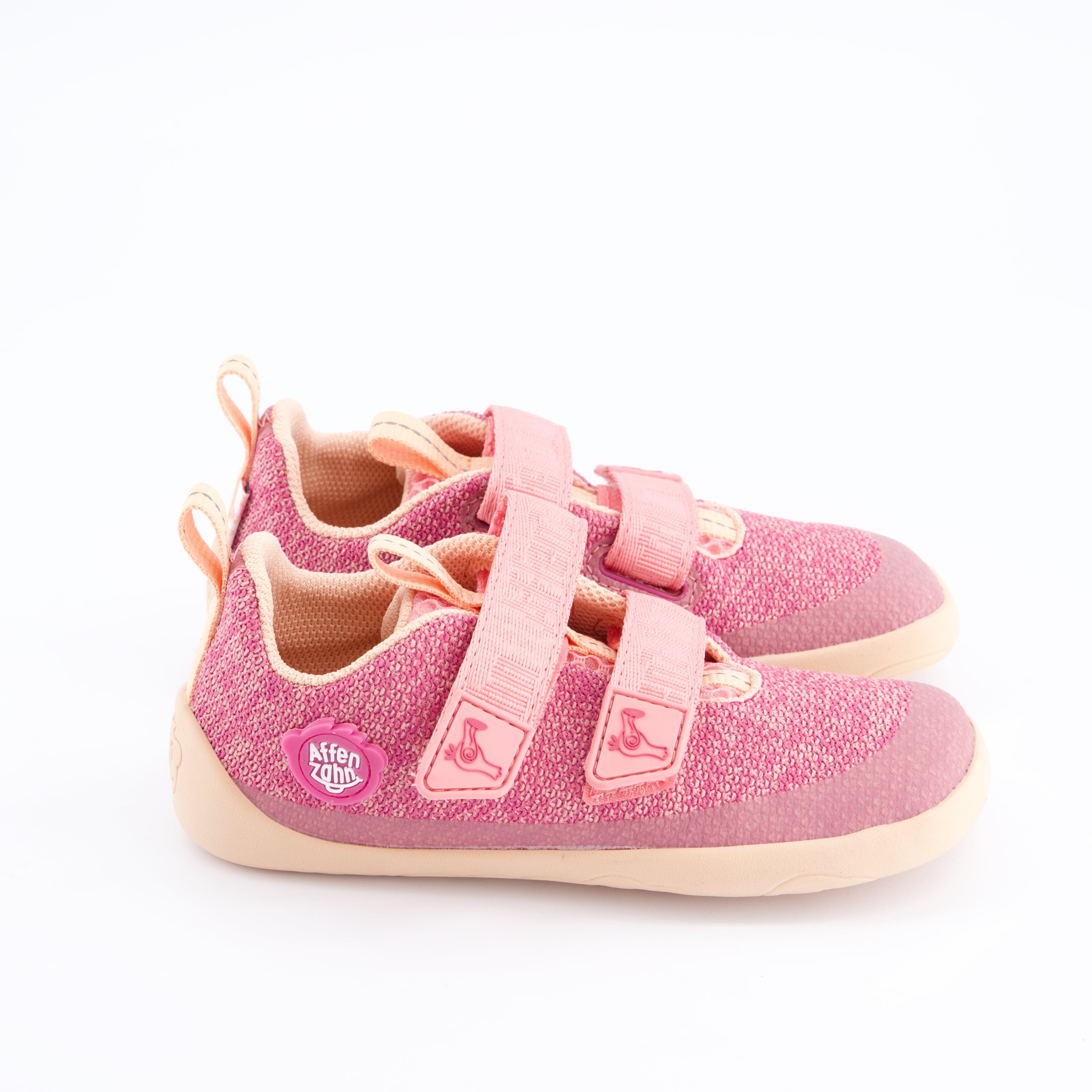Affenzahn Mädchenschuhe - Halbschuh, Halbschuh Sneaker Knit Happy Flamingo