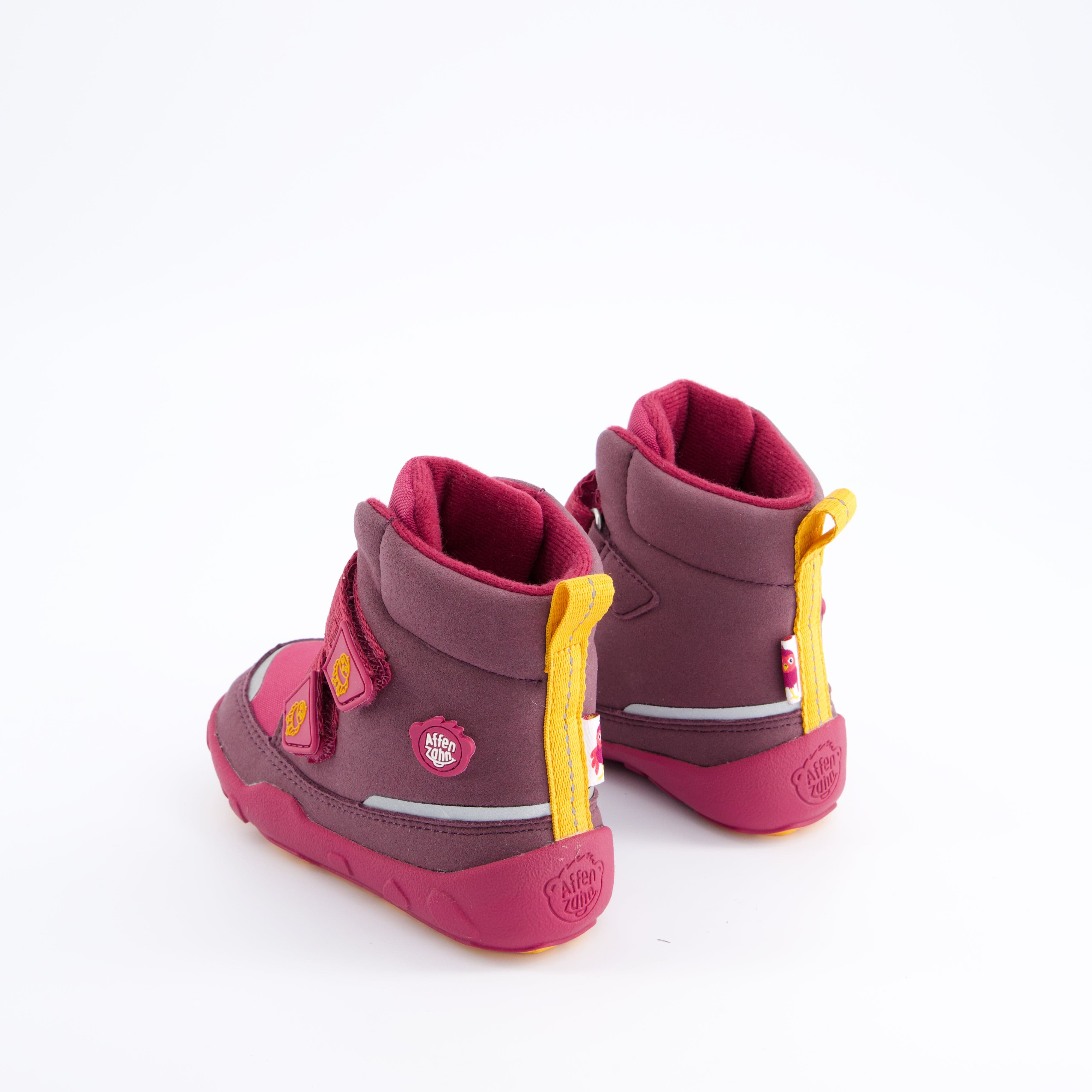 Affenzahn Mädchenschuhe - Winterstiefel, Winterstiefel Vegan Comfy Vogel