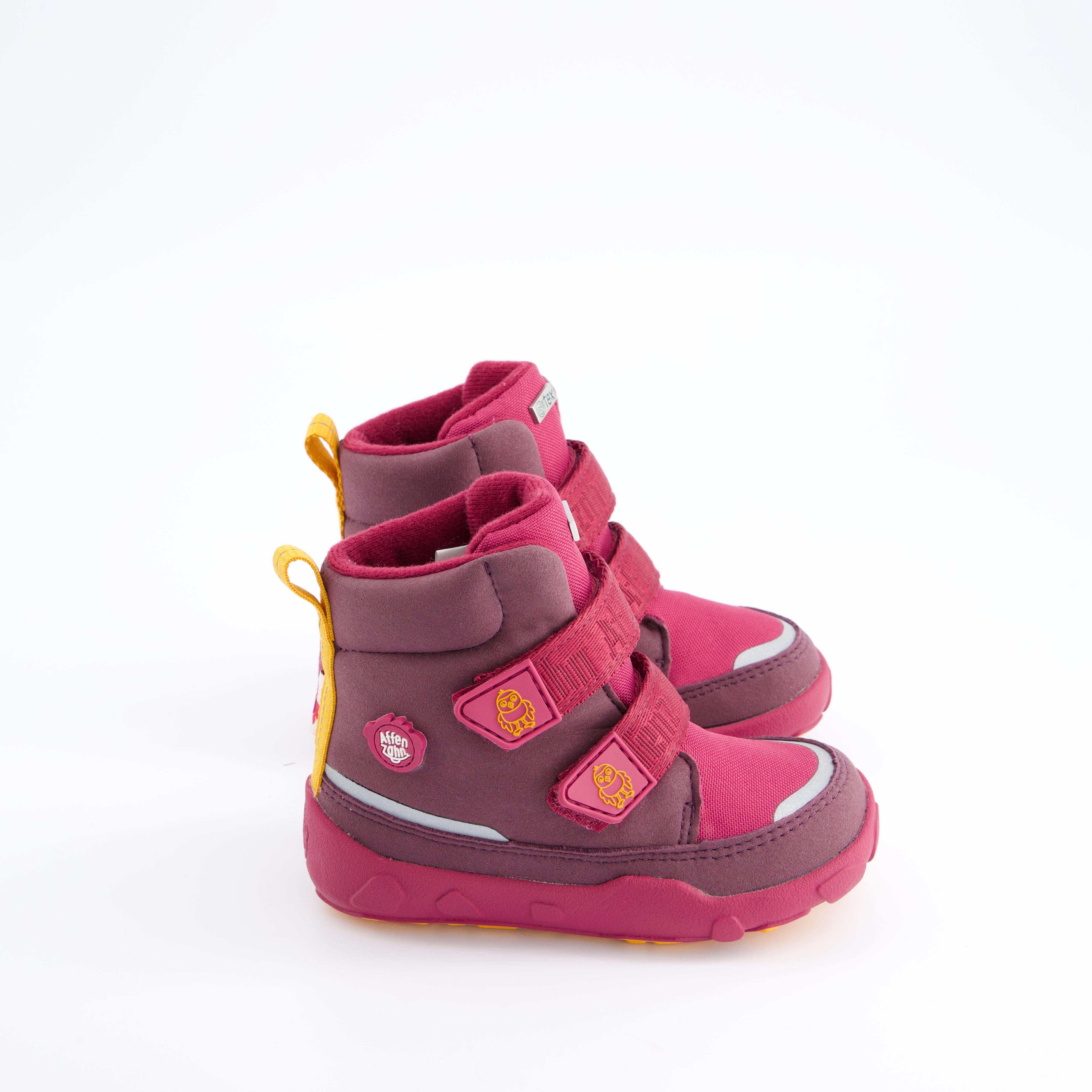 Affenzahn Mädchenschuhe - Winterstiefel, Winterstiefel Vegan Comfy Vogel