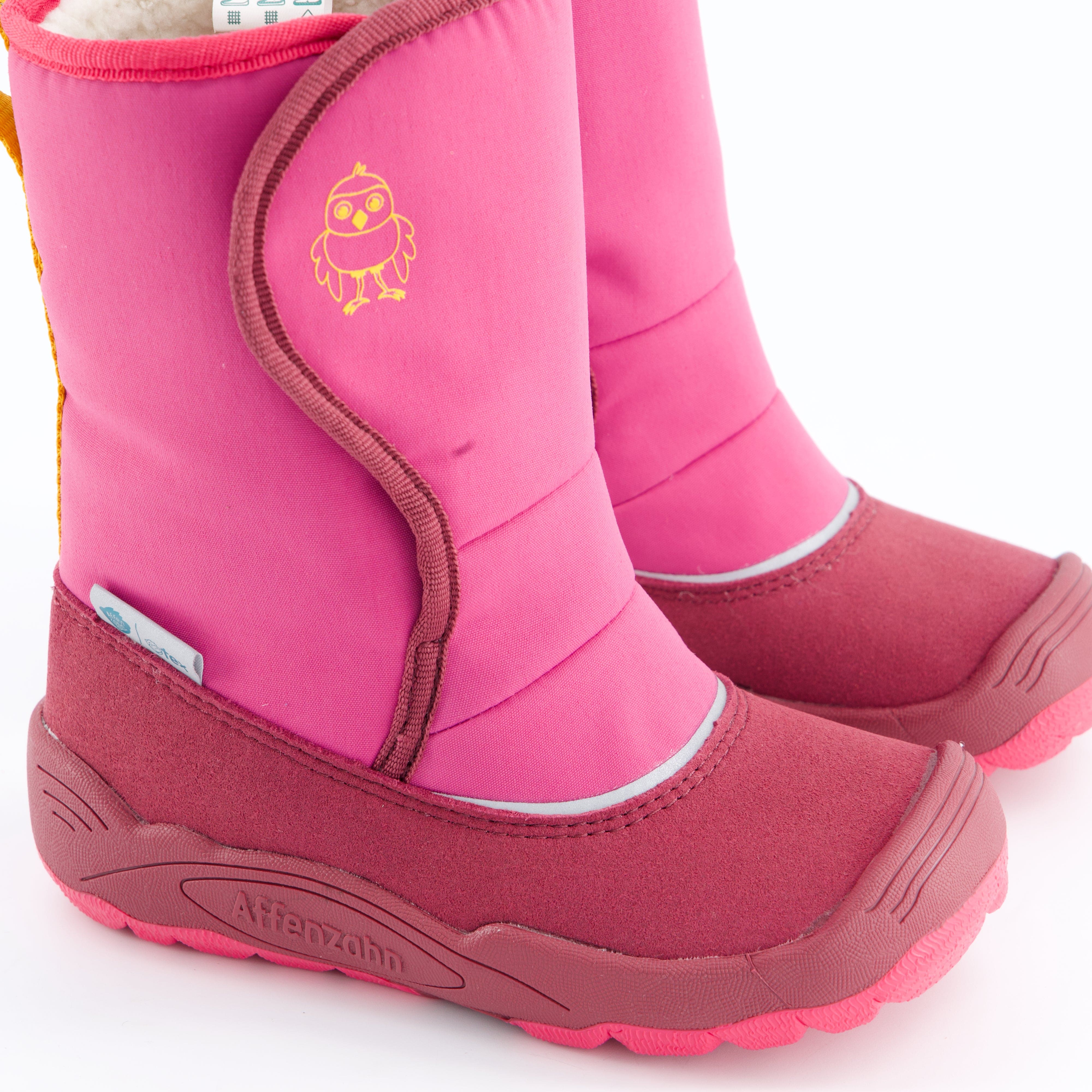 Affenzahn Mädchenschuhe - Winterstiefel Winterstiefel Vegan Freezy Vogel