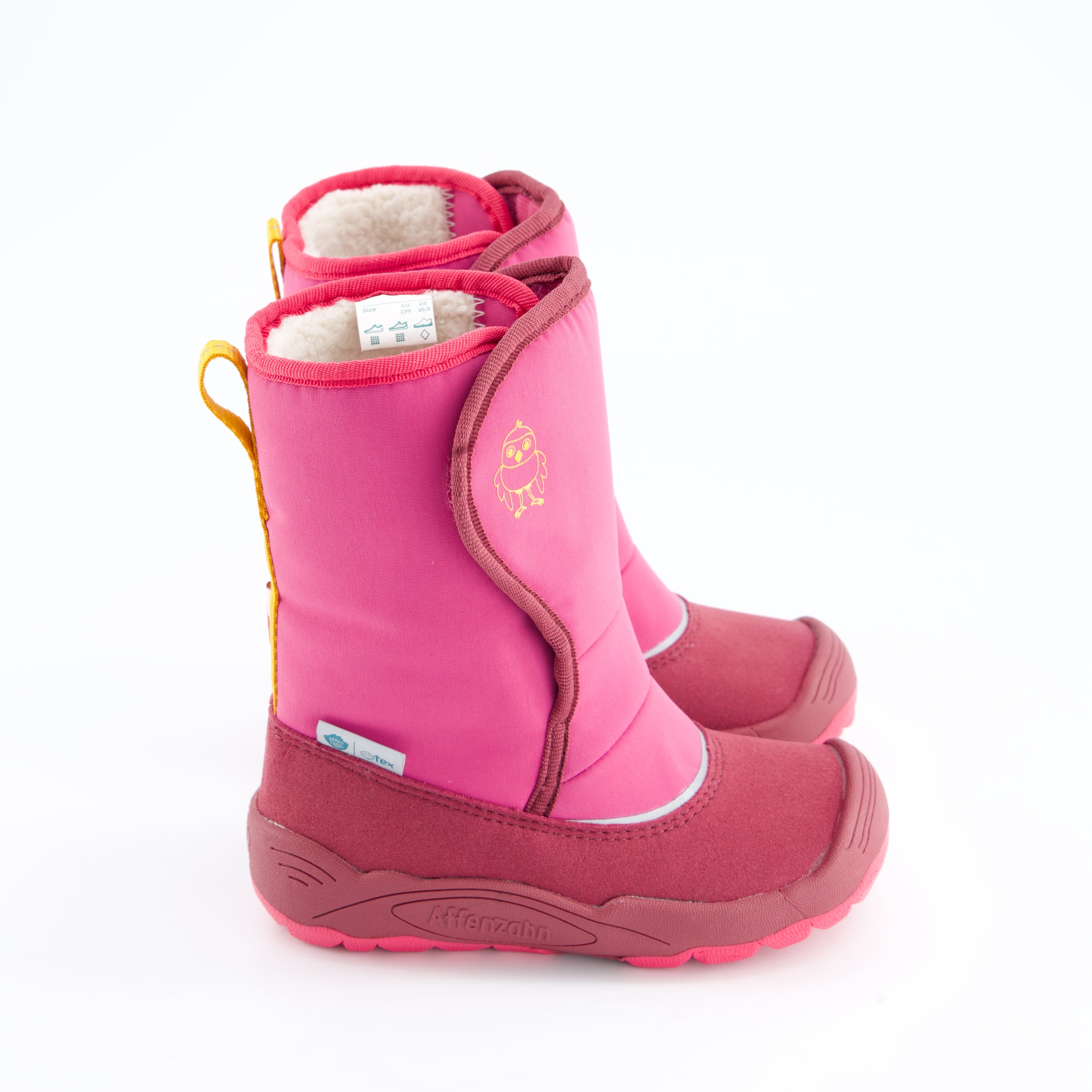 Affenzahn Mädchenschuhe - Winterstiefel Winterstiefel Vegan Freezy Vogel