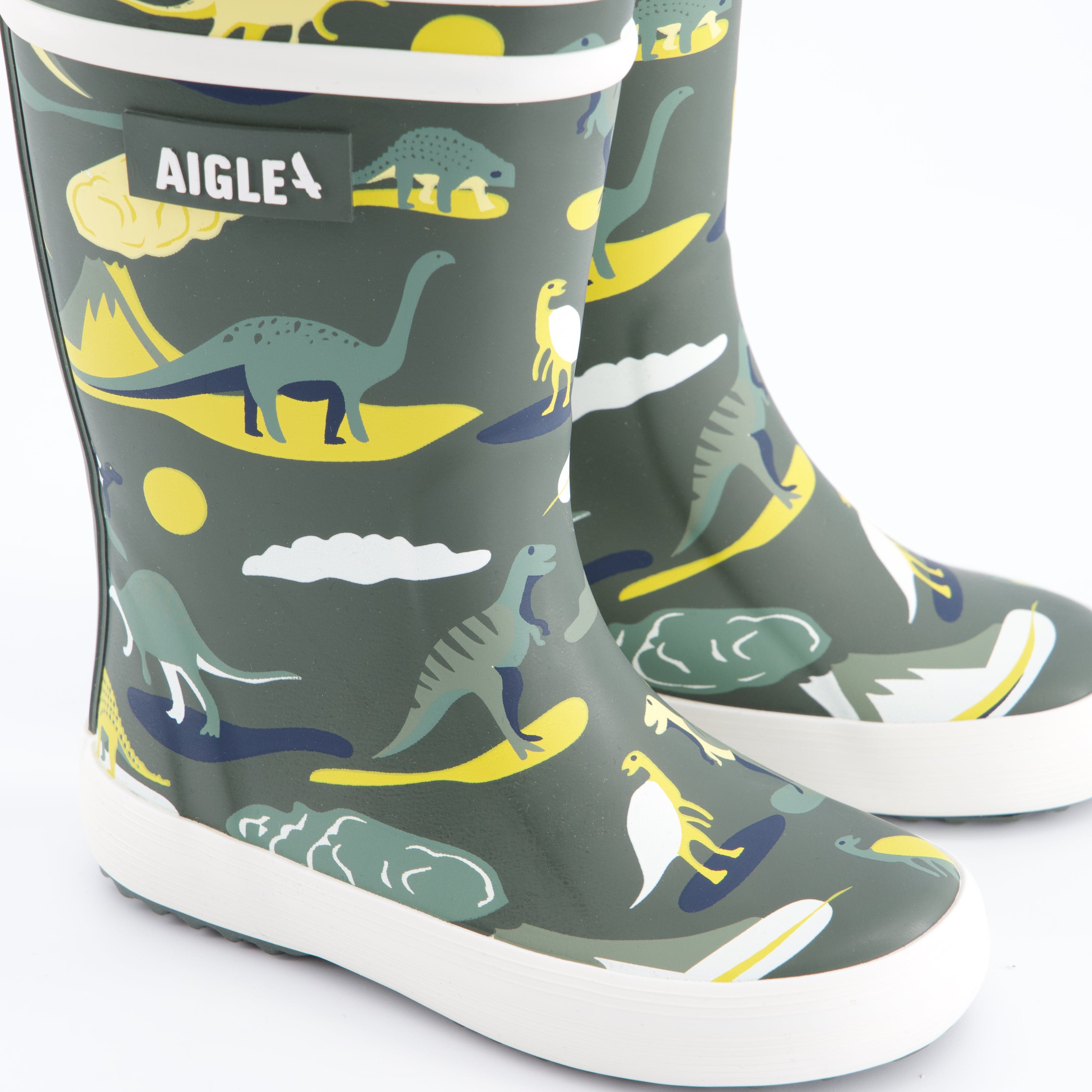 AIGLE Burschenschuhe - Gummistiefel Gummistiefel Lolly Pop Play2 Dino