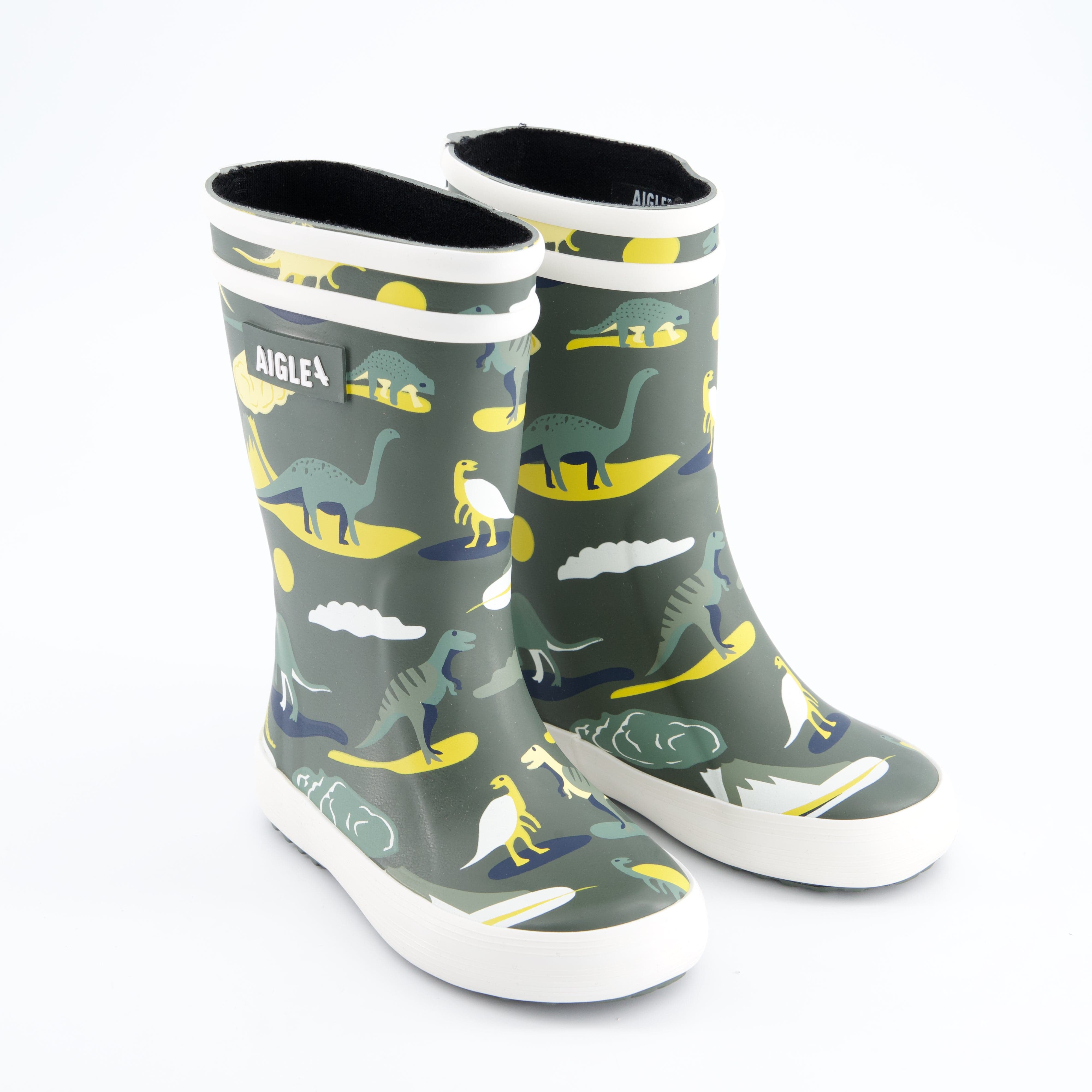 AIGLE Burschenschuhe - Gummistiefel Gummistiefel Lolly Pop Play2 Dino