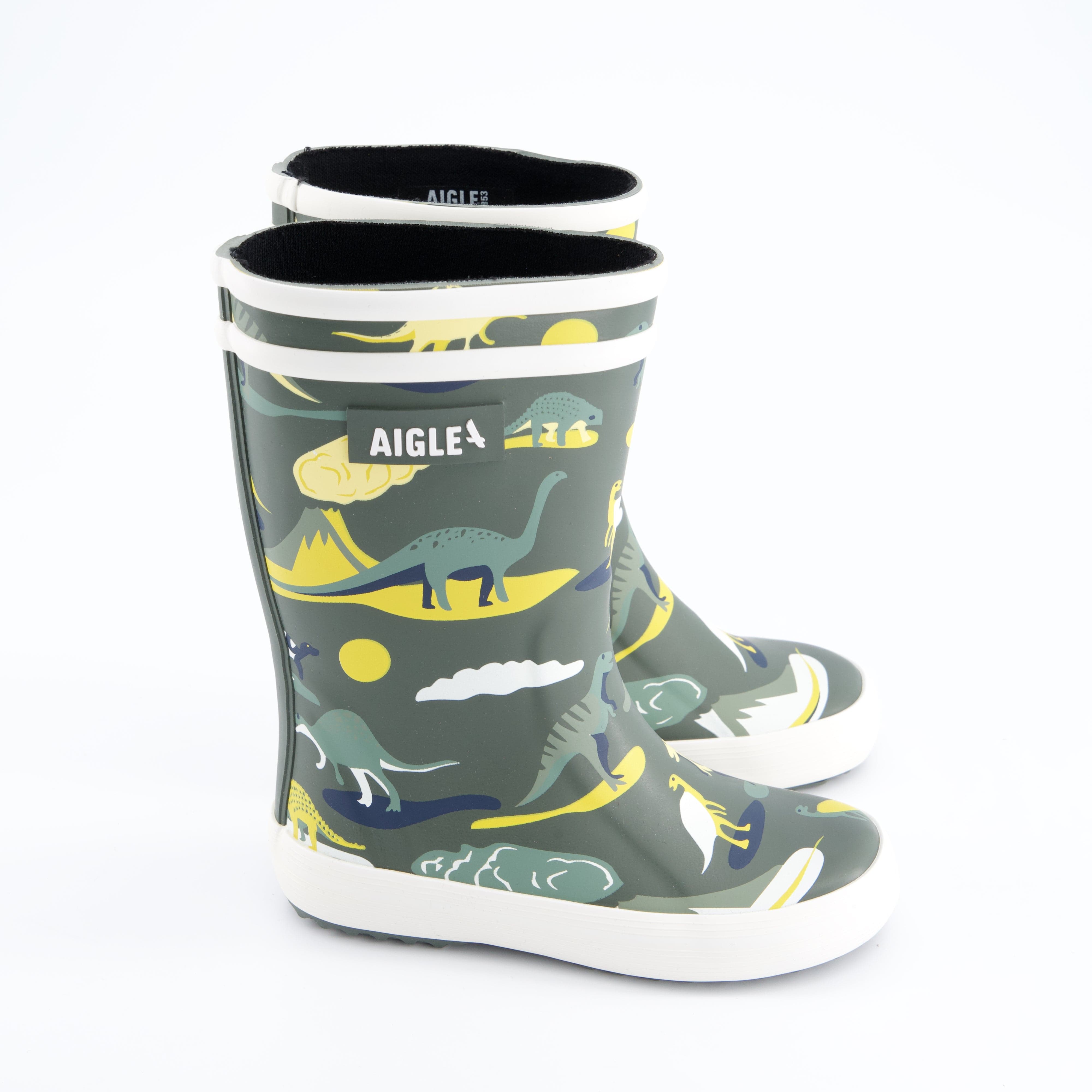 AIGLE Burschenschuhe - Gummistiefel Gummistiefel Lolly Pop Play2 Dino