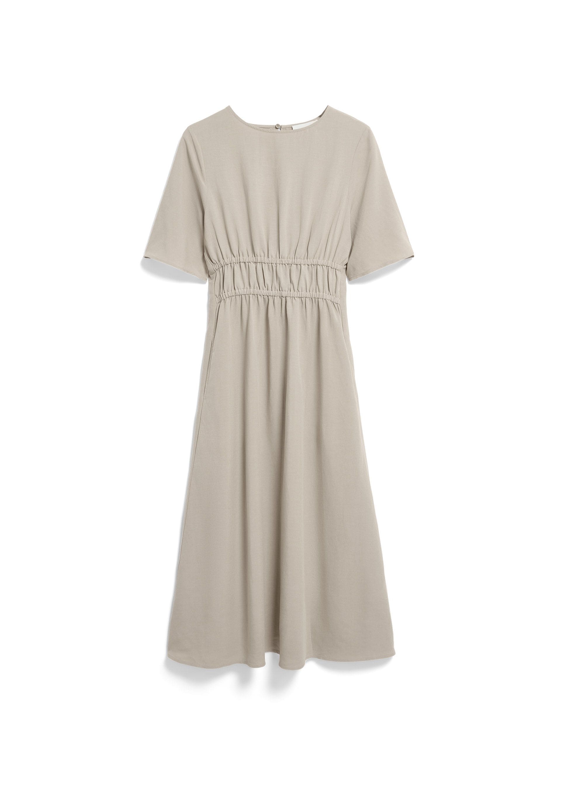 ARMEDANGELS Bekleidung Damen - Kleid Kleid Linen Blend Gathered Dress