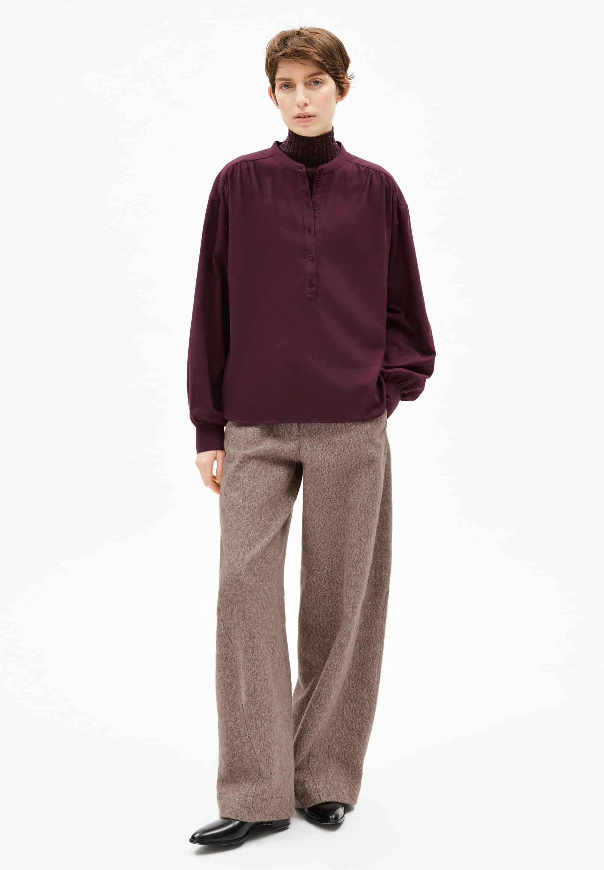ARMEDANGELS Bekleidung Damen - Oberteil Oberteil EFINARAA BRUSHED