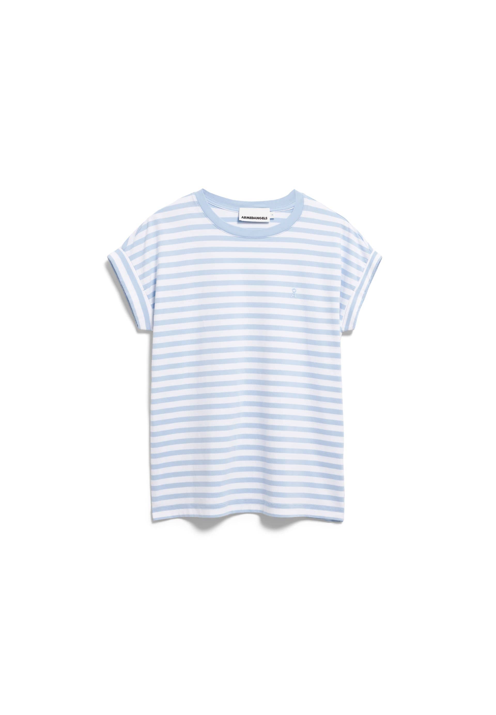 ARMEDANGELS Bekleidung Damen - Oberteil Oberteil Idaara Stripe T-Shirt