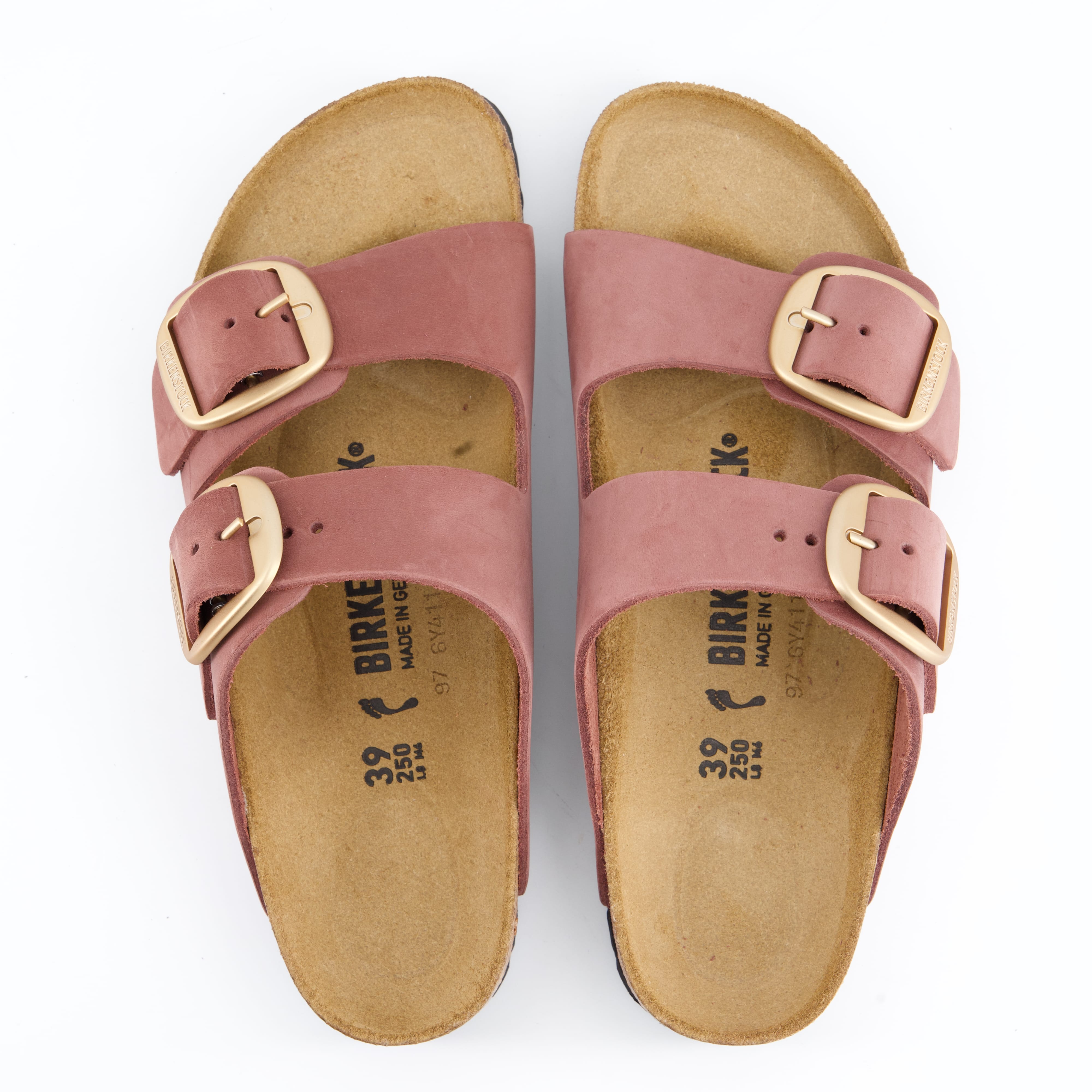 BIRKENSTOCK Damenschuhe - Pantoffel Pantoffel Arizona Big Buckle Nubuck Leather Women
