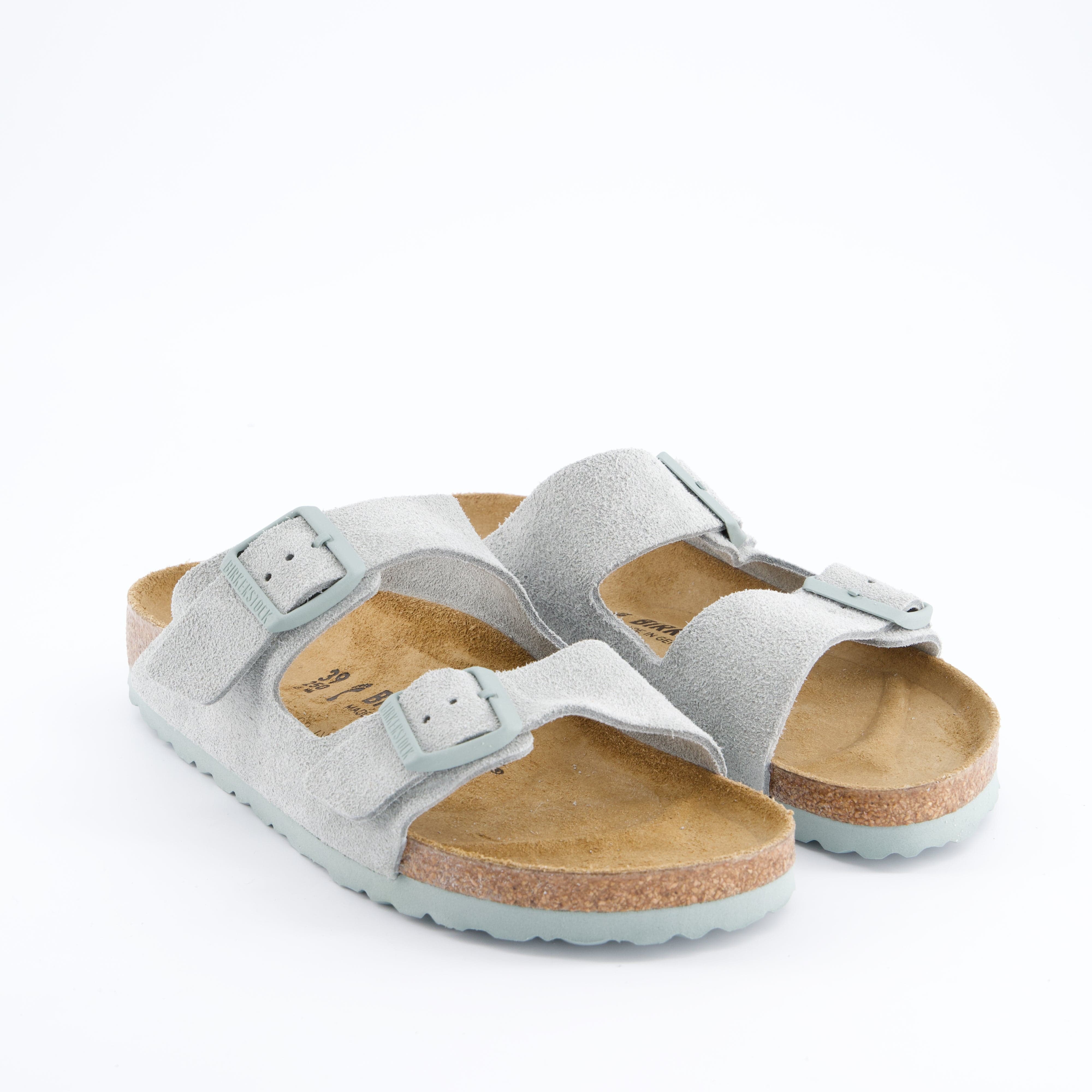 BIRKENSTOCK Damenschuhe - Pantoffel Pantoffel Arizona Suede Leather