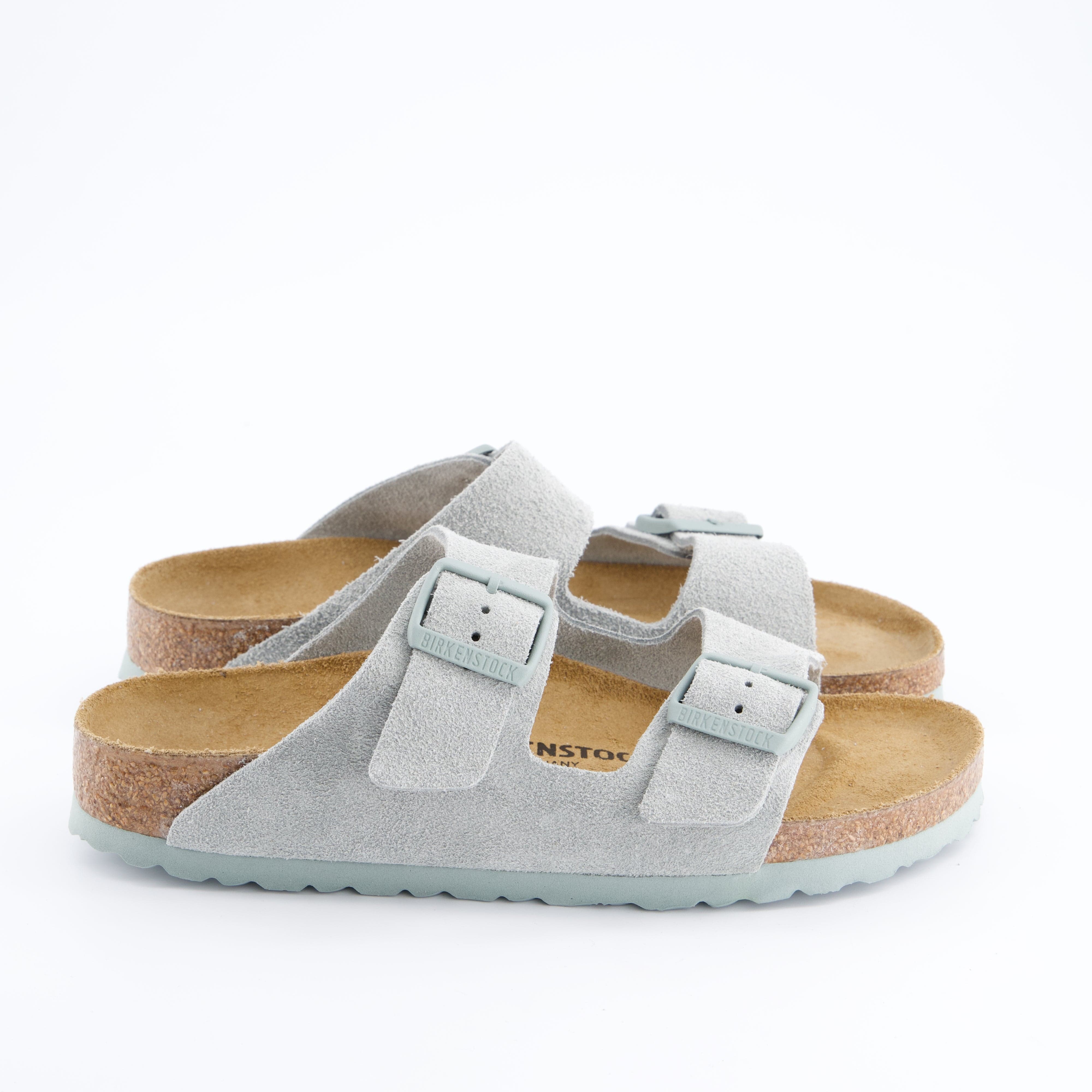 BIRKENSTOCK Damenschuhe - Pantoffel Pantoffel Arizona Suede Leather