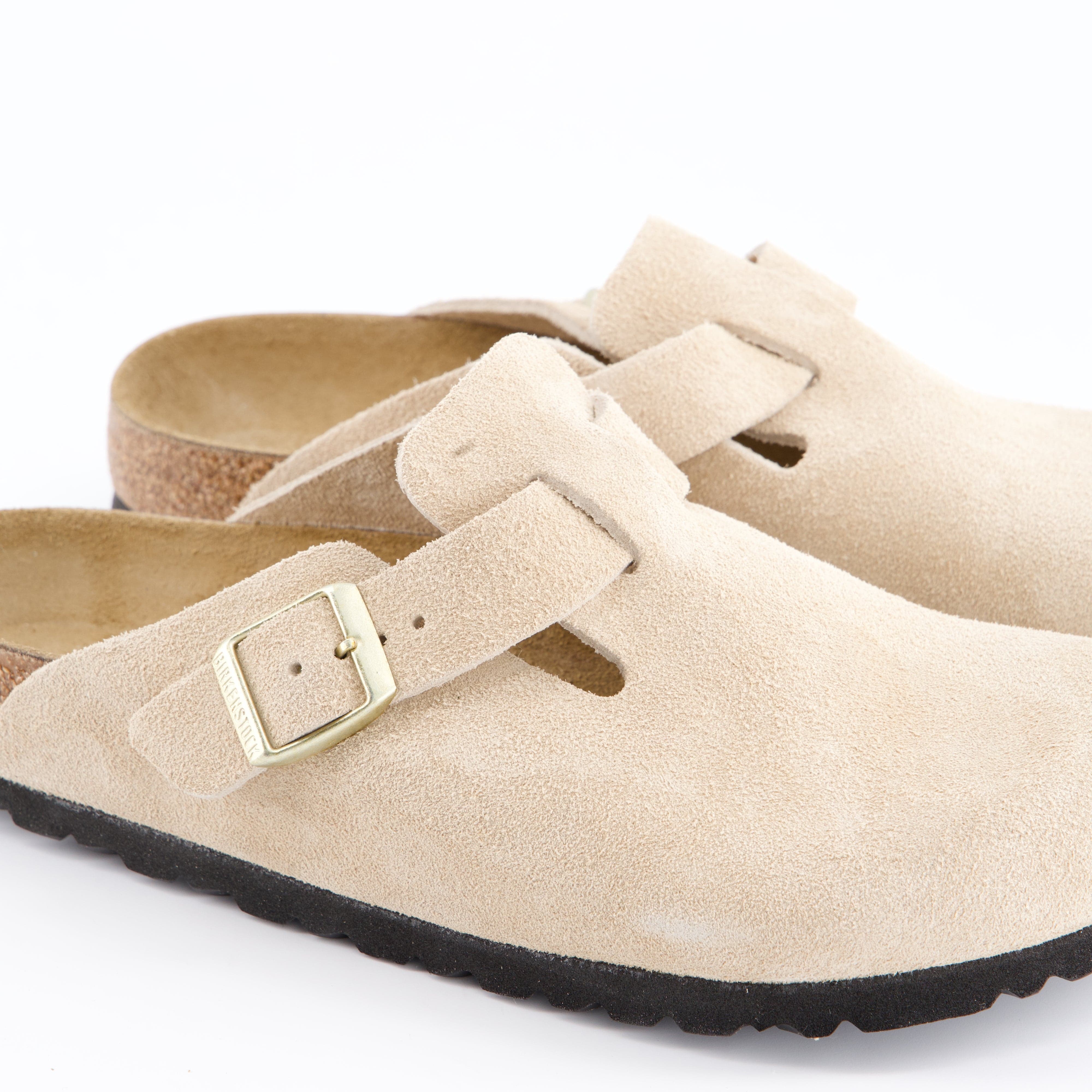 BIRKENSTOCK Damenschuhe - Pantoffel Pantoffel Boston BS Suede Leather