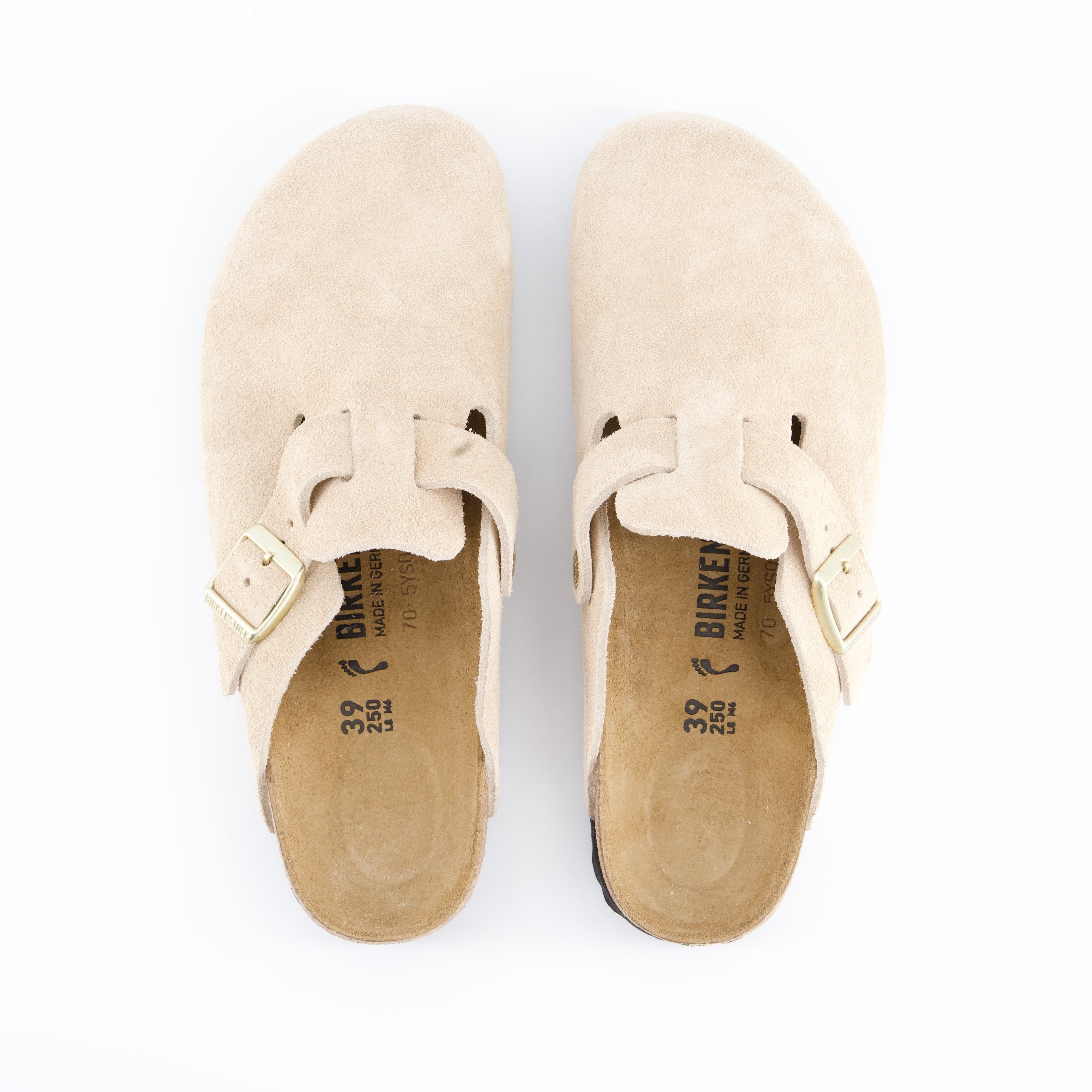 BIRKENSTOCK Damenschuhe - Pantoffel Pantoffel Boston BS Suede Leather