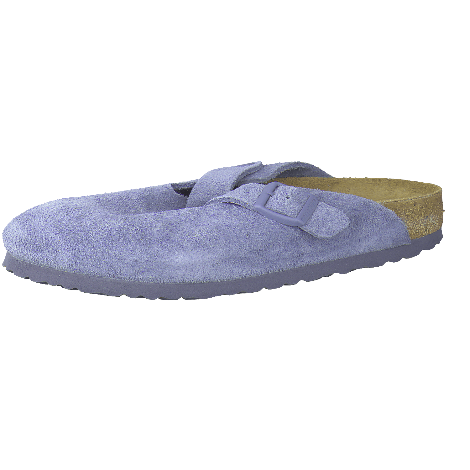 BIRKENSTOCK Damenschuhe - Pantoffel, Pantoffel Boston Suede Leather