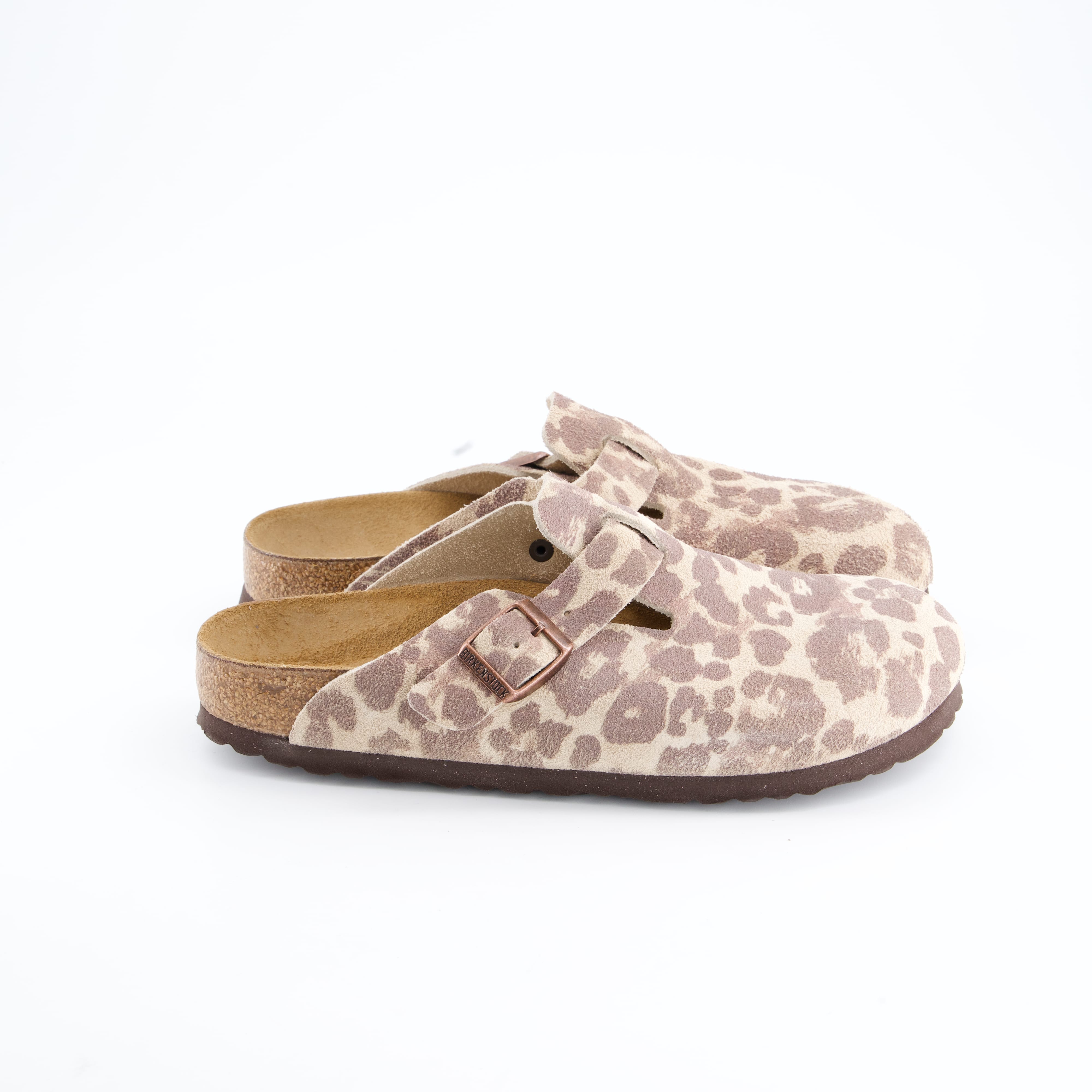 BIRKENSTOCK Damenschuhe - Pantoffel Pantoffel Boston Suede Leather Unisex