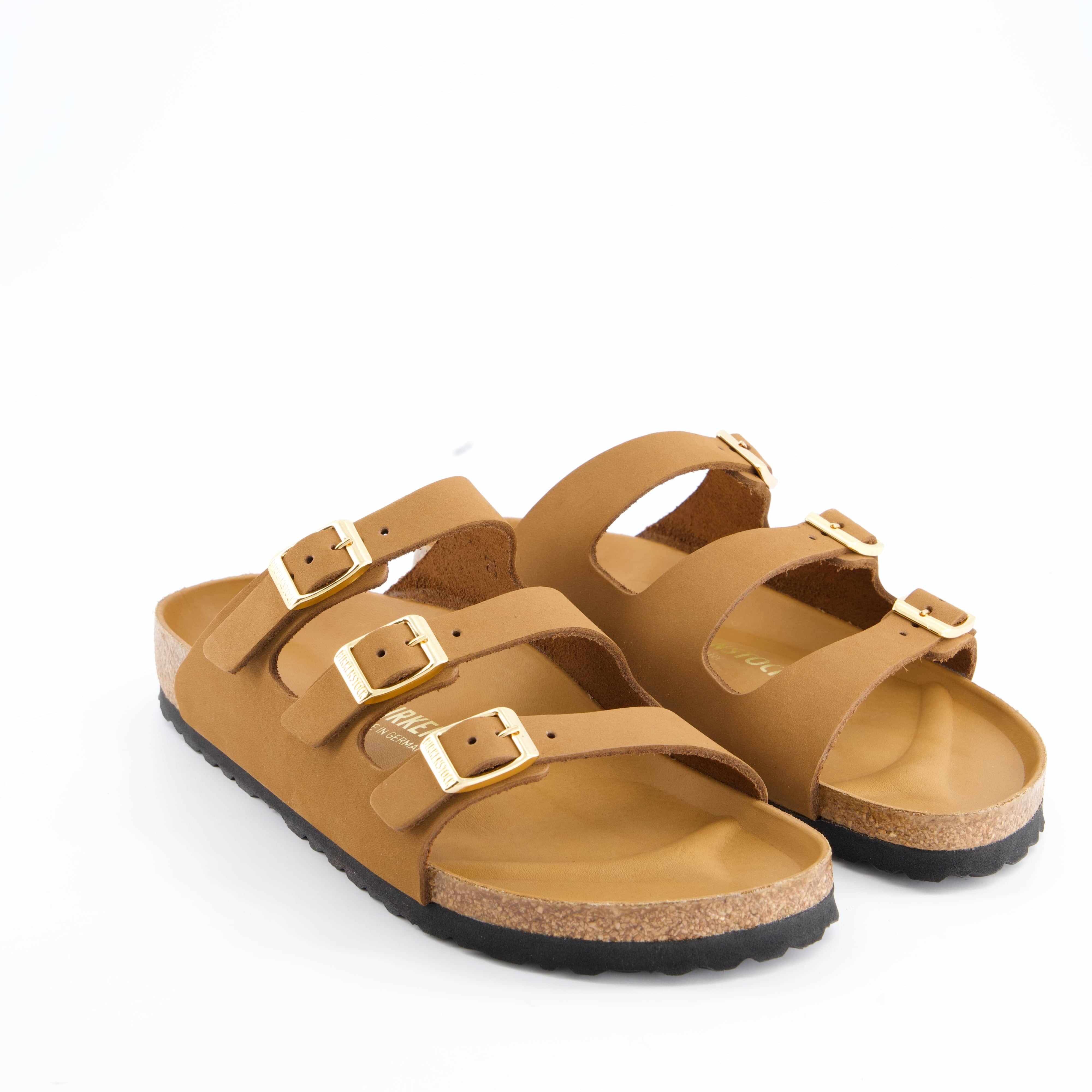 BIRKENSTOCK Damenschuhe - Pantoffel Pantoffel Florida Fresh Nubuk