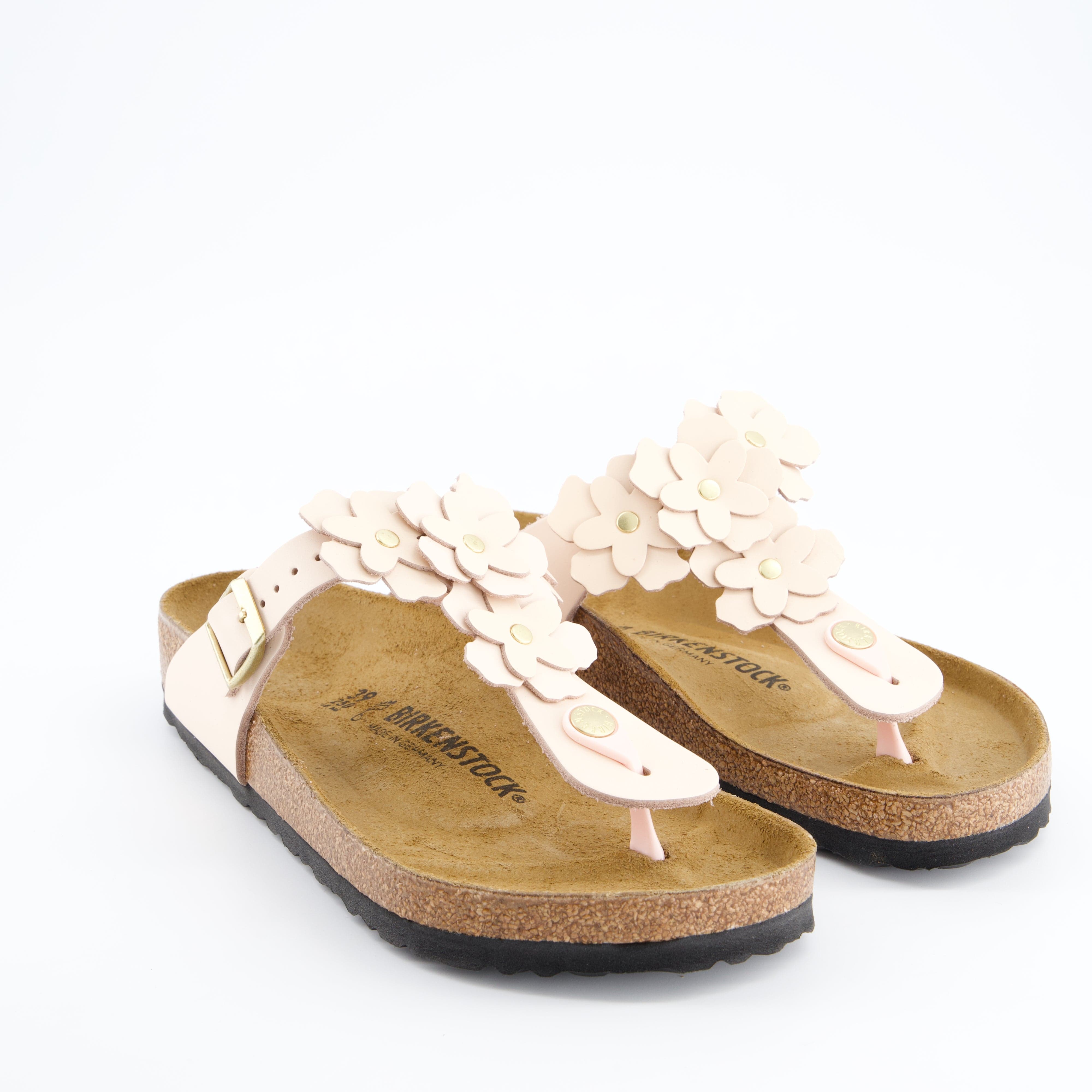 BIRKENSTOCK Damenschuhe - Pantoffel Pantoffel Gizeh Flower Embellishment