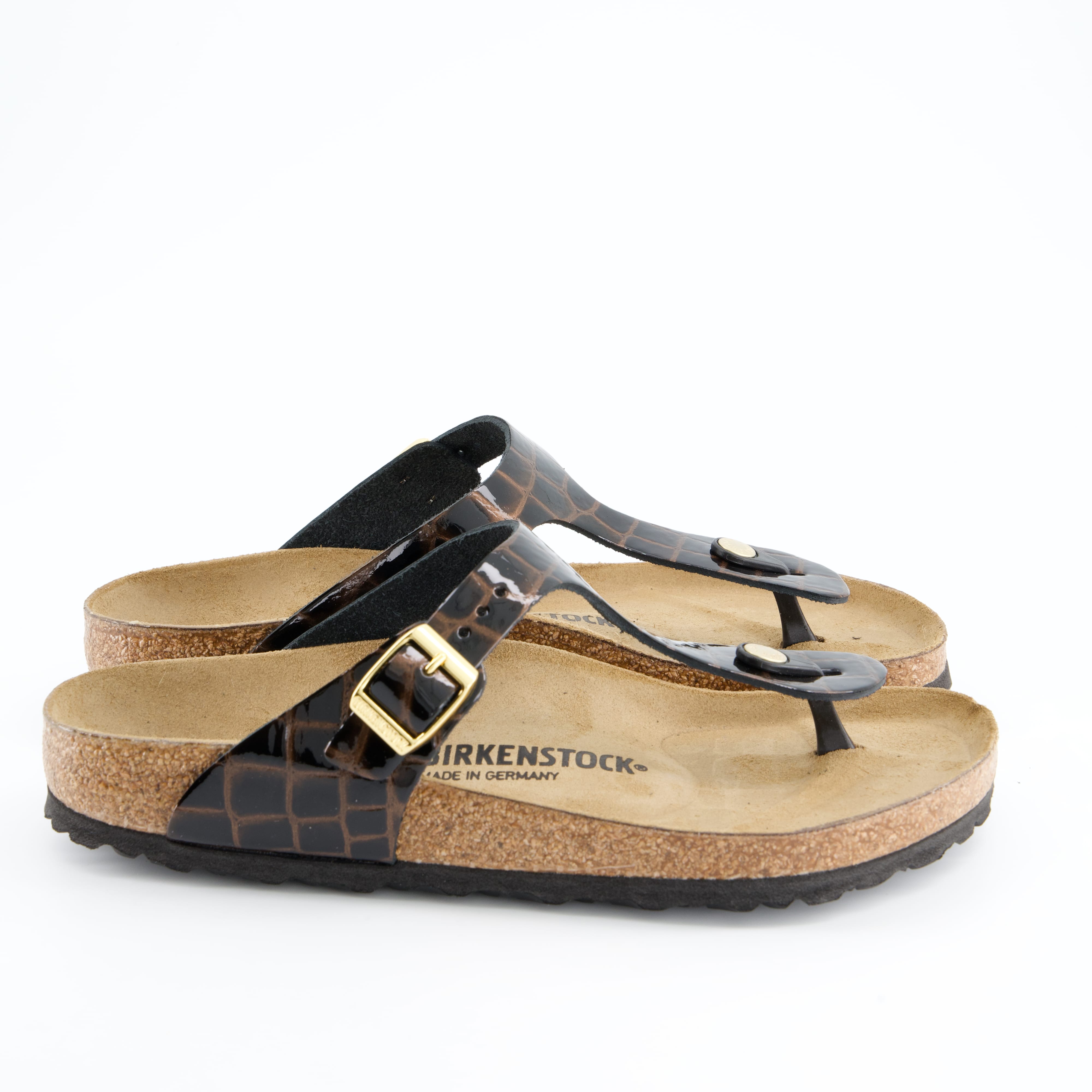 BIRKENSTOCK Damenschuhe - Pantoffel Pantoffel Gizeh Leather Women