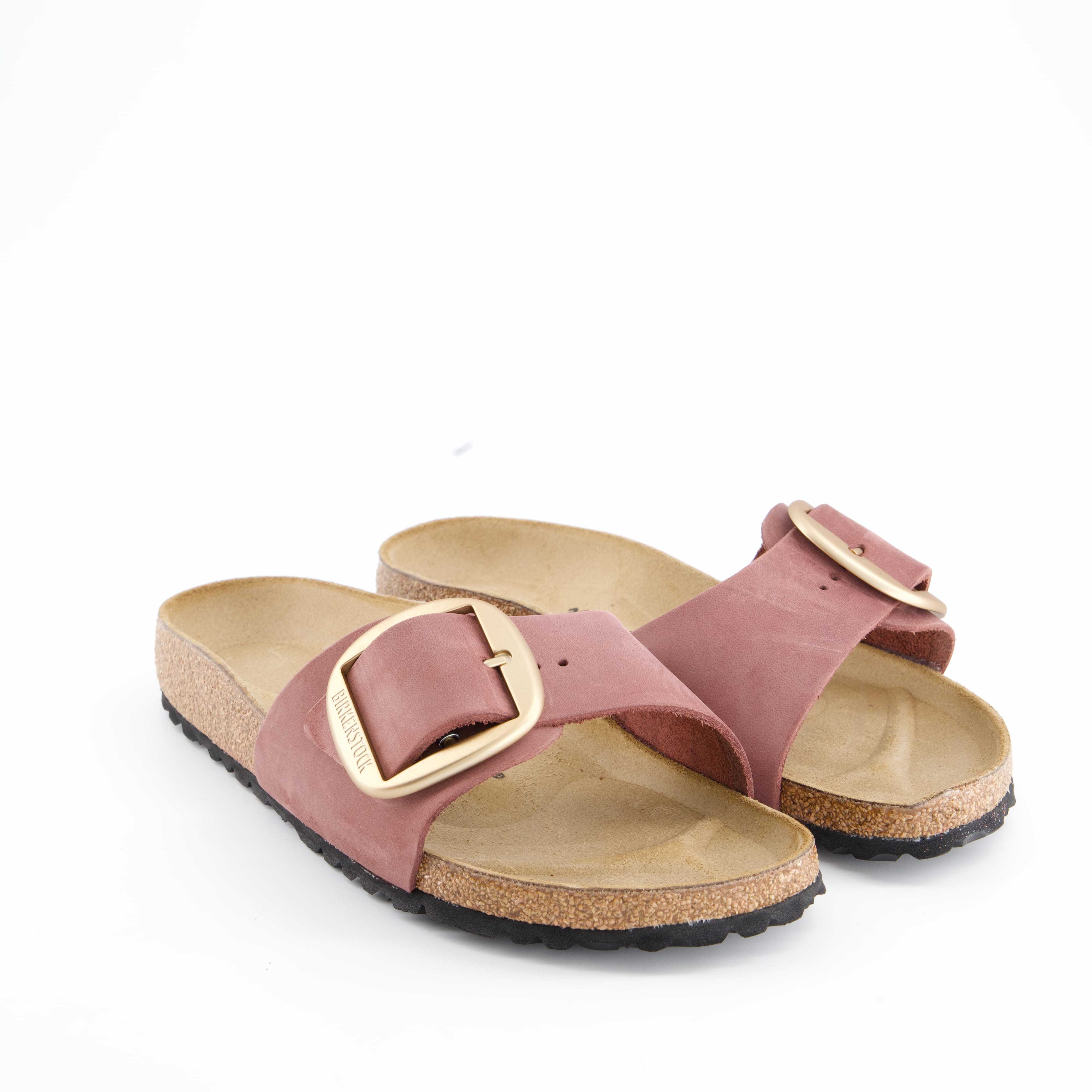 BIRKENSTOCK Damenschuhe - Pantoffel Pantoffel Madrid Big Buckle Nubuck Leather Women