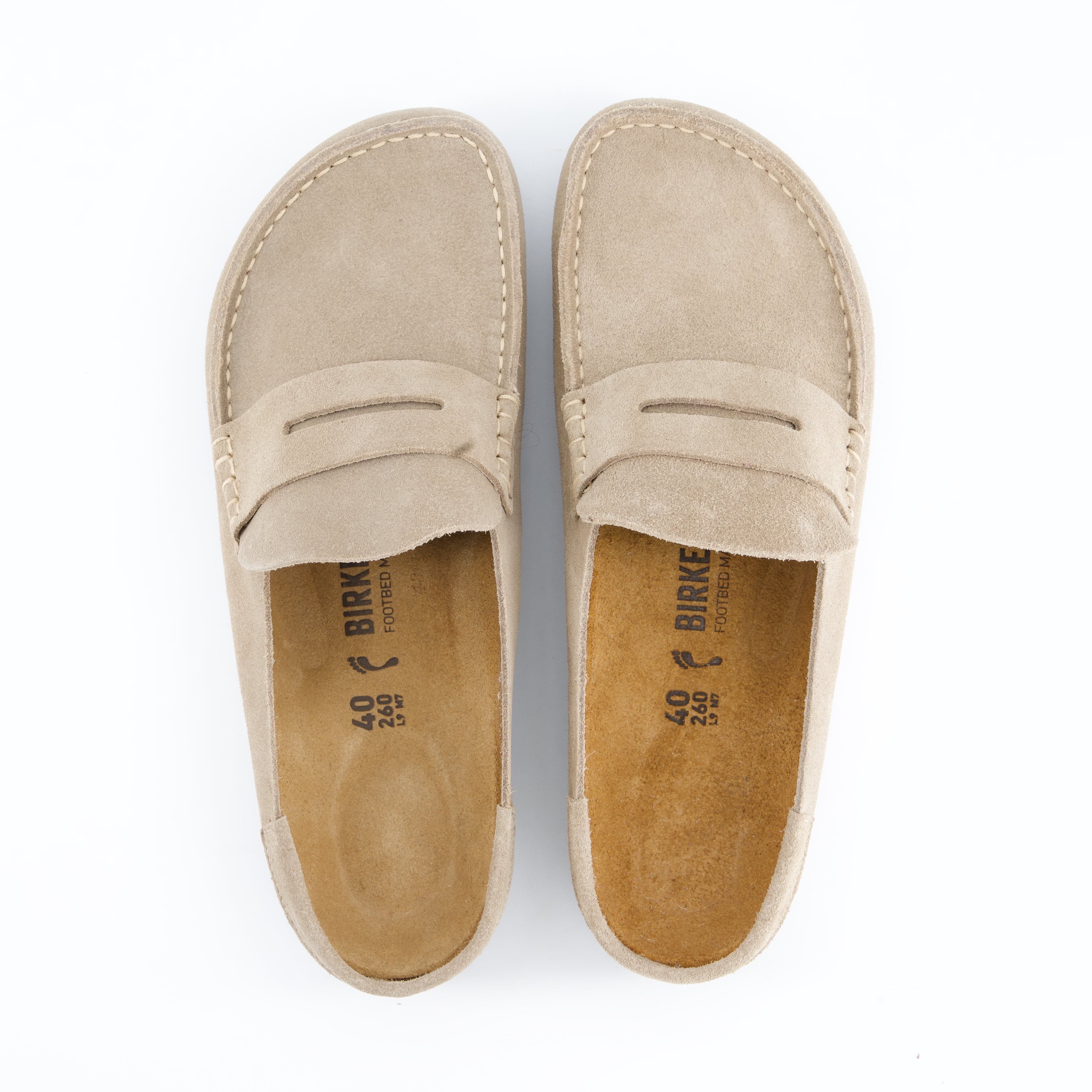 BIRKENSTOCK Damenschuhe - Pantoffel Pantoffel Naples Wrapped Suede Leather