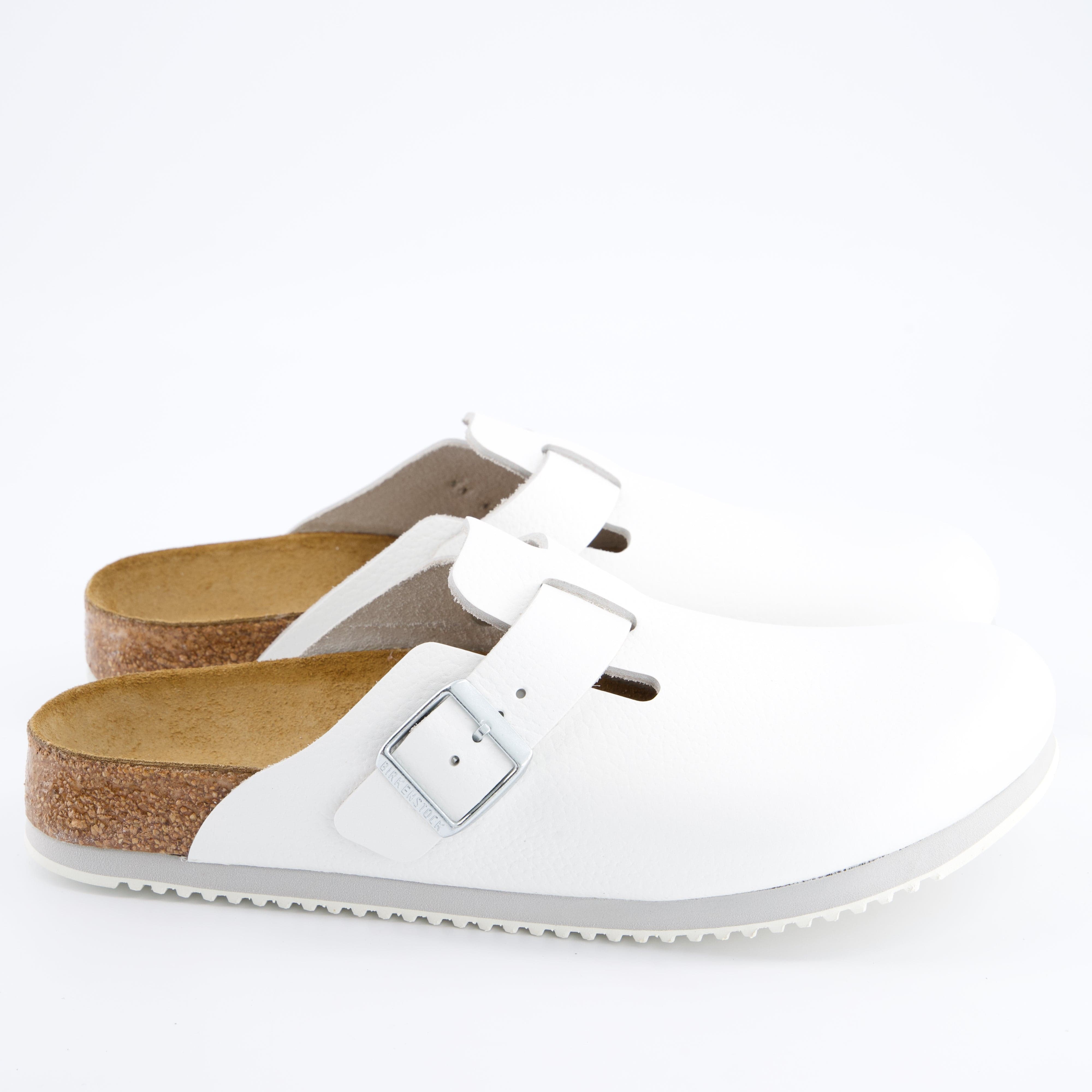 BIRKENSTOCK Herrenschuh - Hausschuh, Damenschuhe - Hausschuhe, Hausschuh BOSTON SUPER GRIP SCHMAL