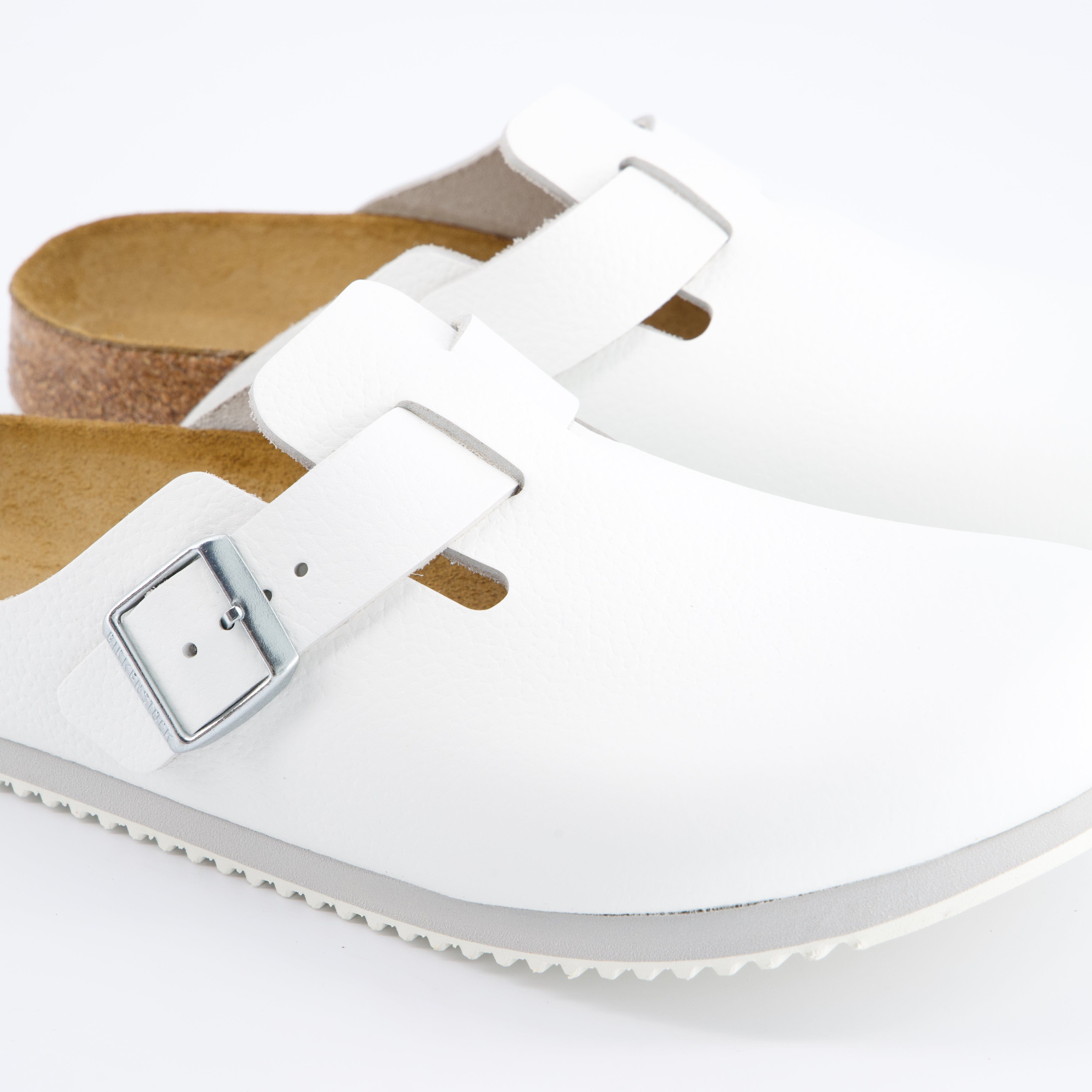 BIRKENSTOCK Herrenschuh - Hausschuh, Damenschuhe - Hausschuhe, Hausschuh BOSTON SUPER GRIP SCHMAL