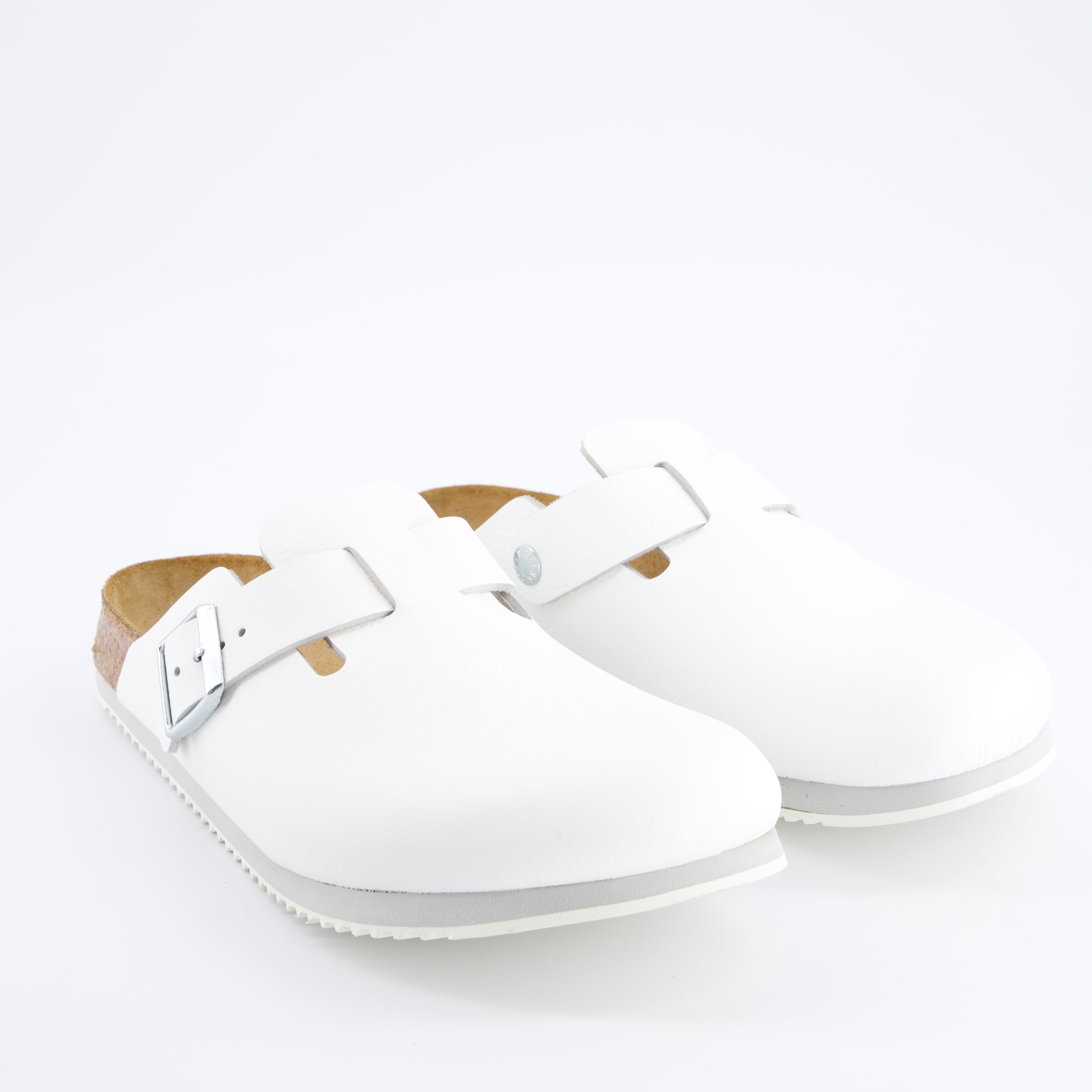 BIRKENSTOCK Herrenschuh - Hausschuh, Damenschuhe - Hausschuhe, Hausschuh BOSTON SUPER GRIP SCHMAL