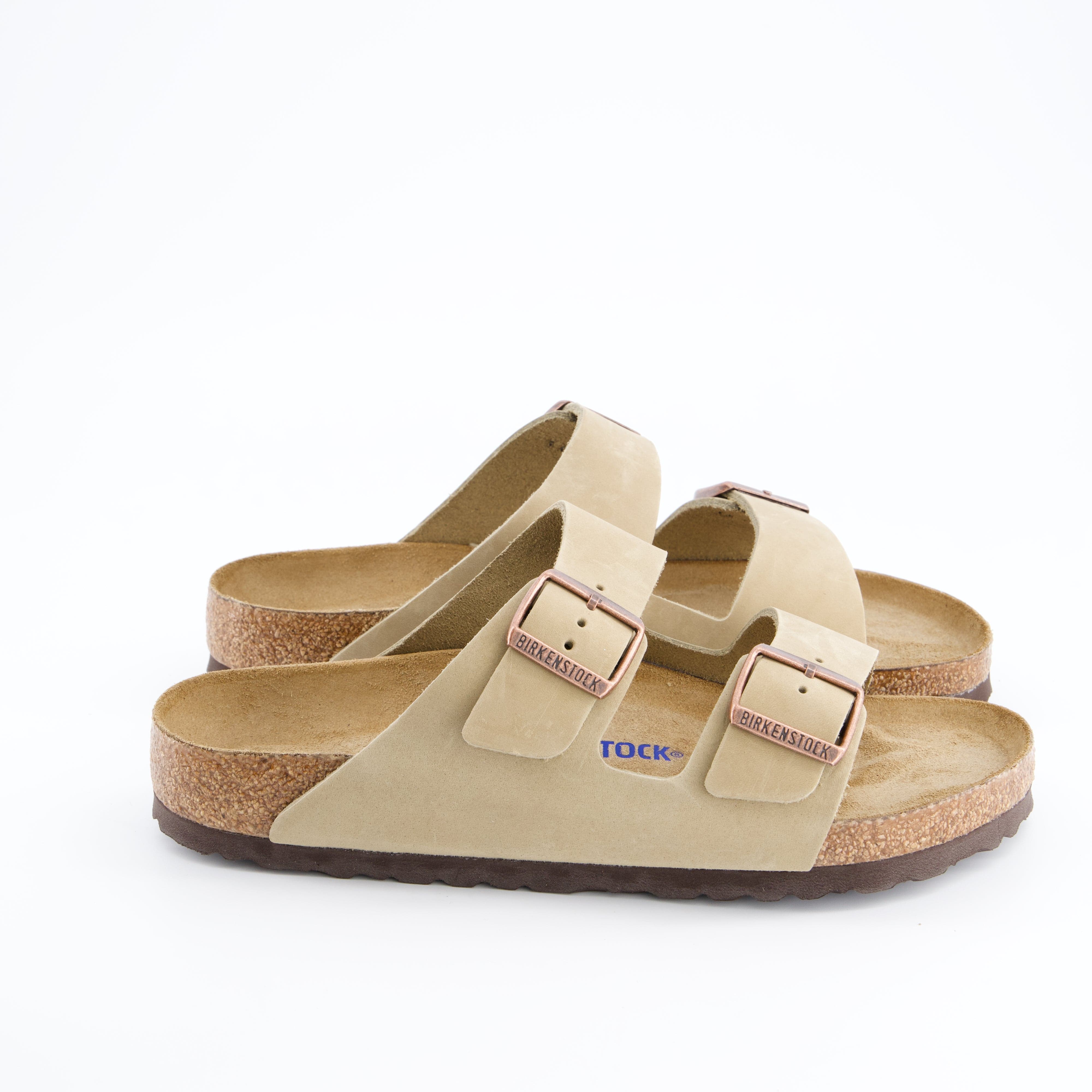 BIRKENSTOCK Herrenschuh - Pantoffel Pantoffel Arizona Soft Footbed Natural Leather Oil