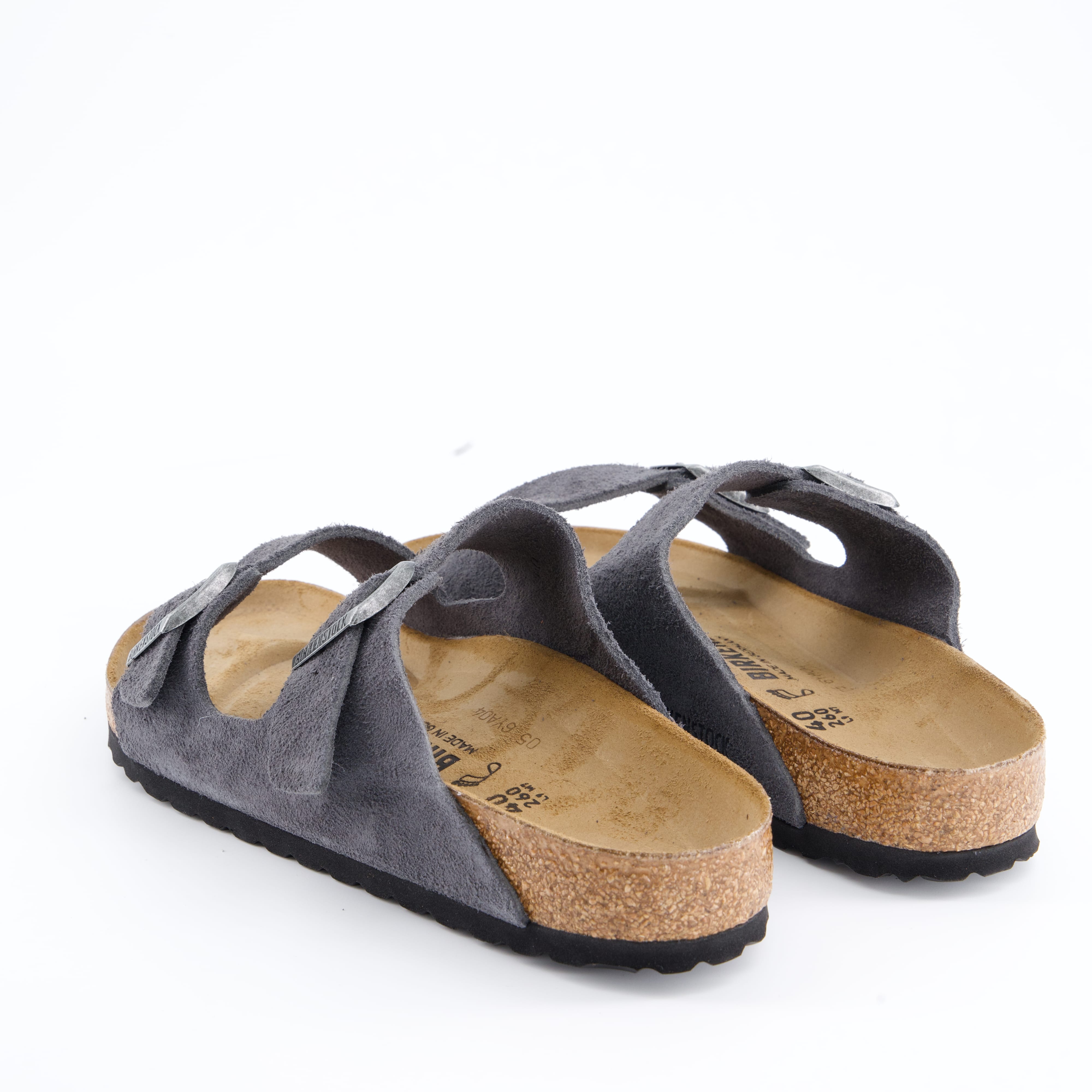BIRKENSTOCK Herrenschuh - Pantoffel Pantoffel Arizona Suede Leather