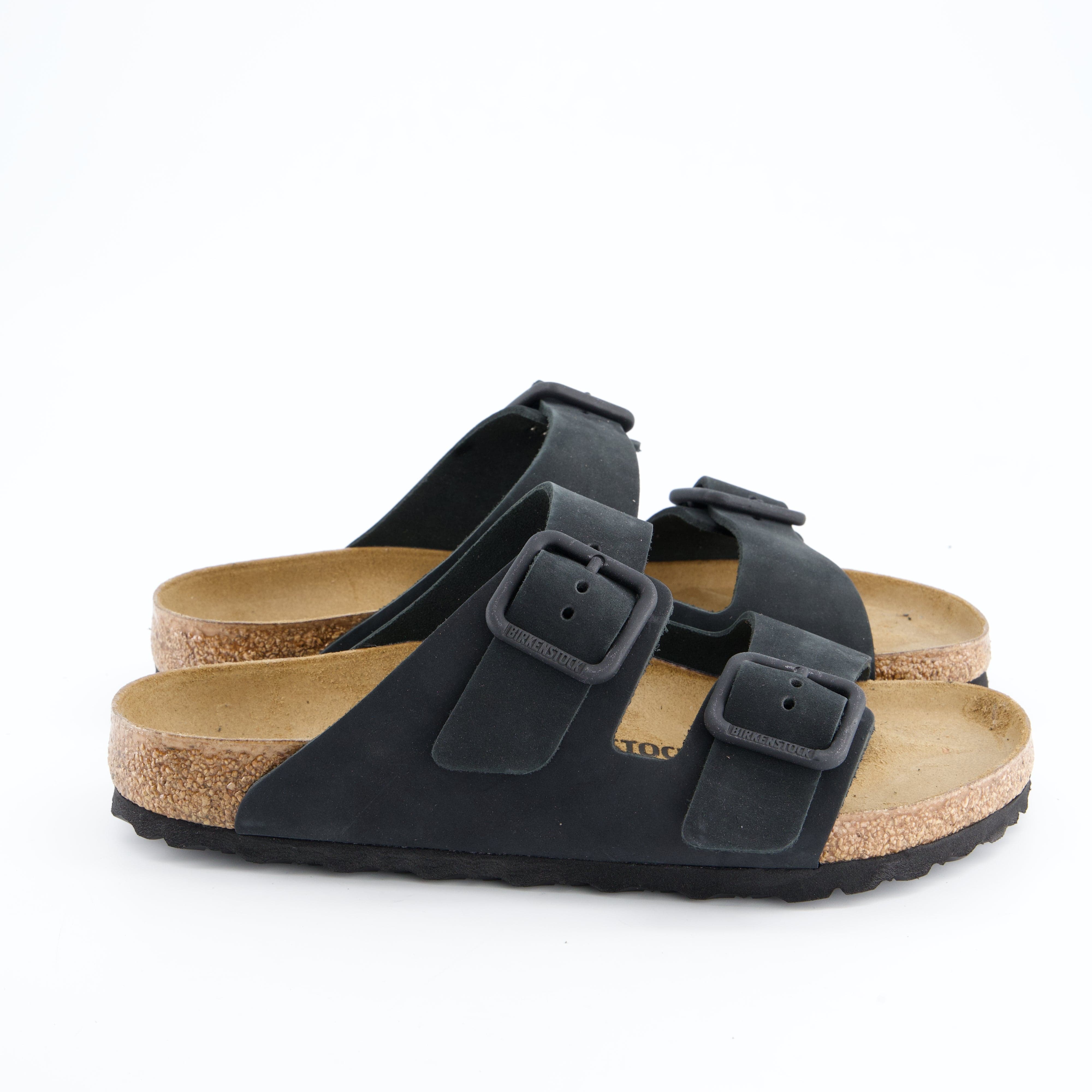 BIRKENSTOCK Herrenschuh - Pantoffel Pantoffel Arizona WB Nubuk Leather