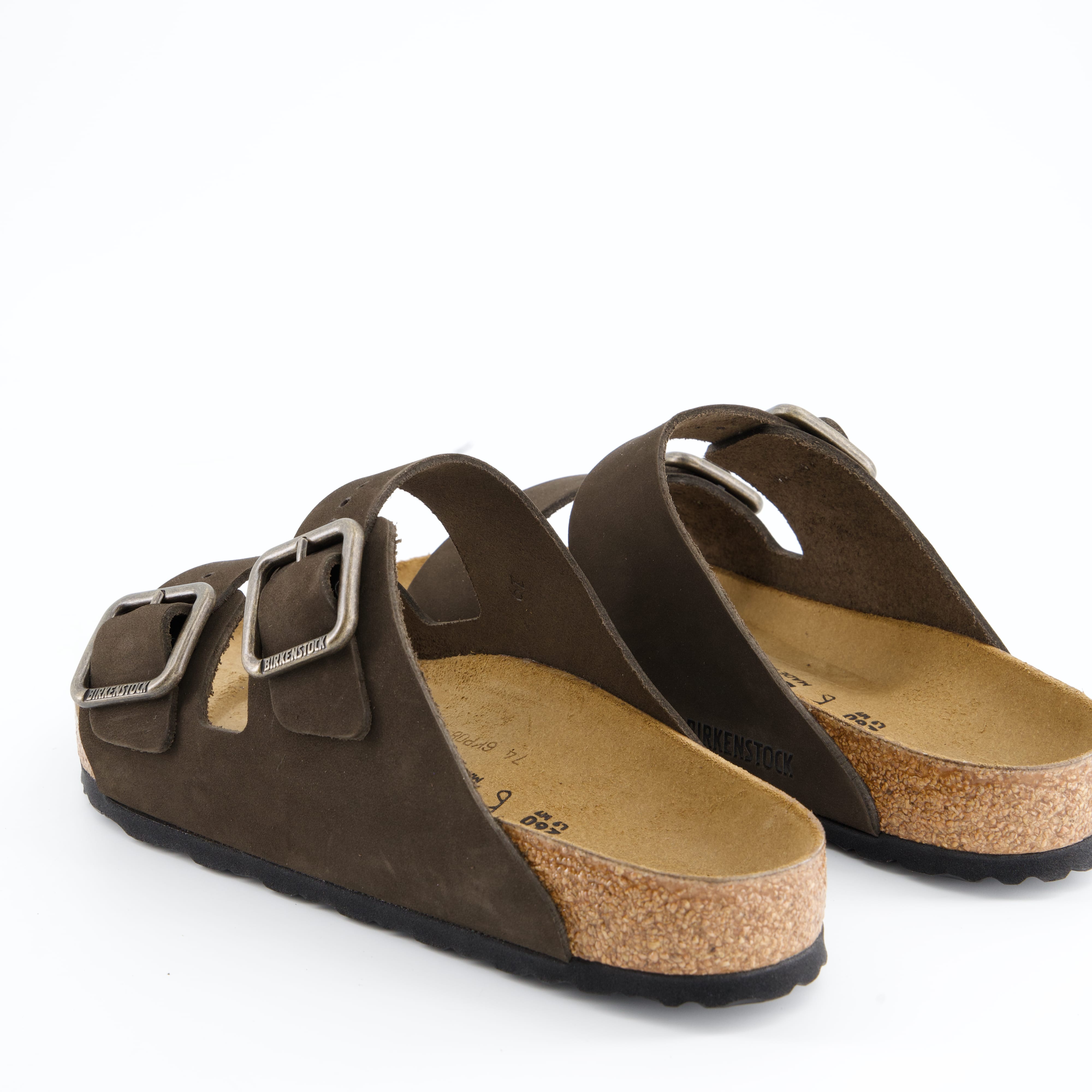 BIRKENSTOCK Herrenschuh - Pantoffel Pantoffel Arizona Wire Buckle Nubuck Leather Unise
