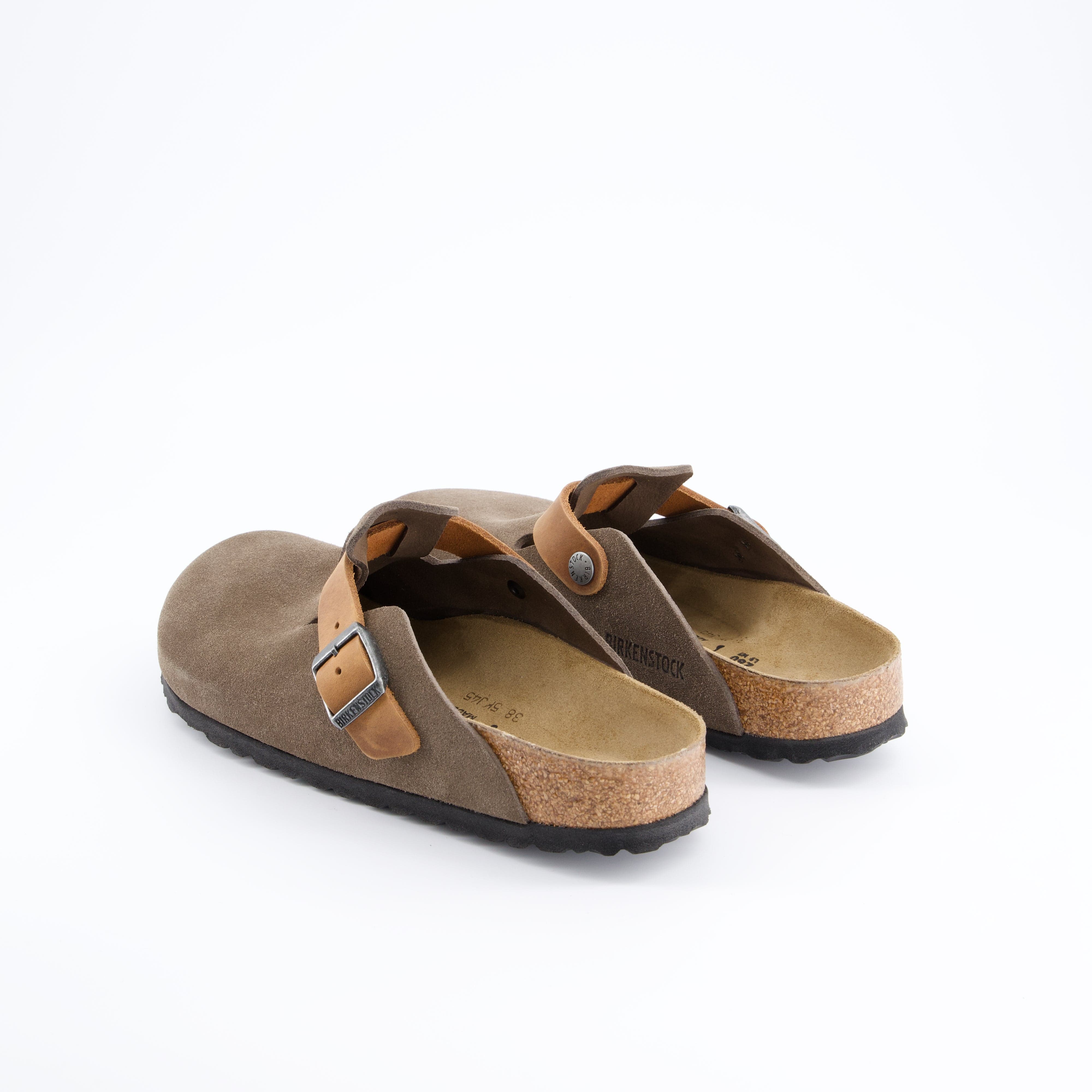 BIRKENSTOCK Herrenschuh - Pantoffel Pantoffel Boston BS Mixed Leather