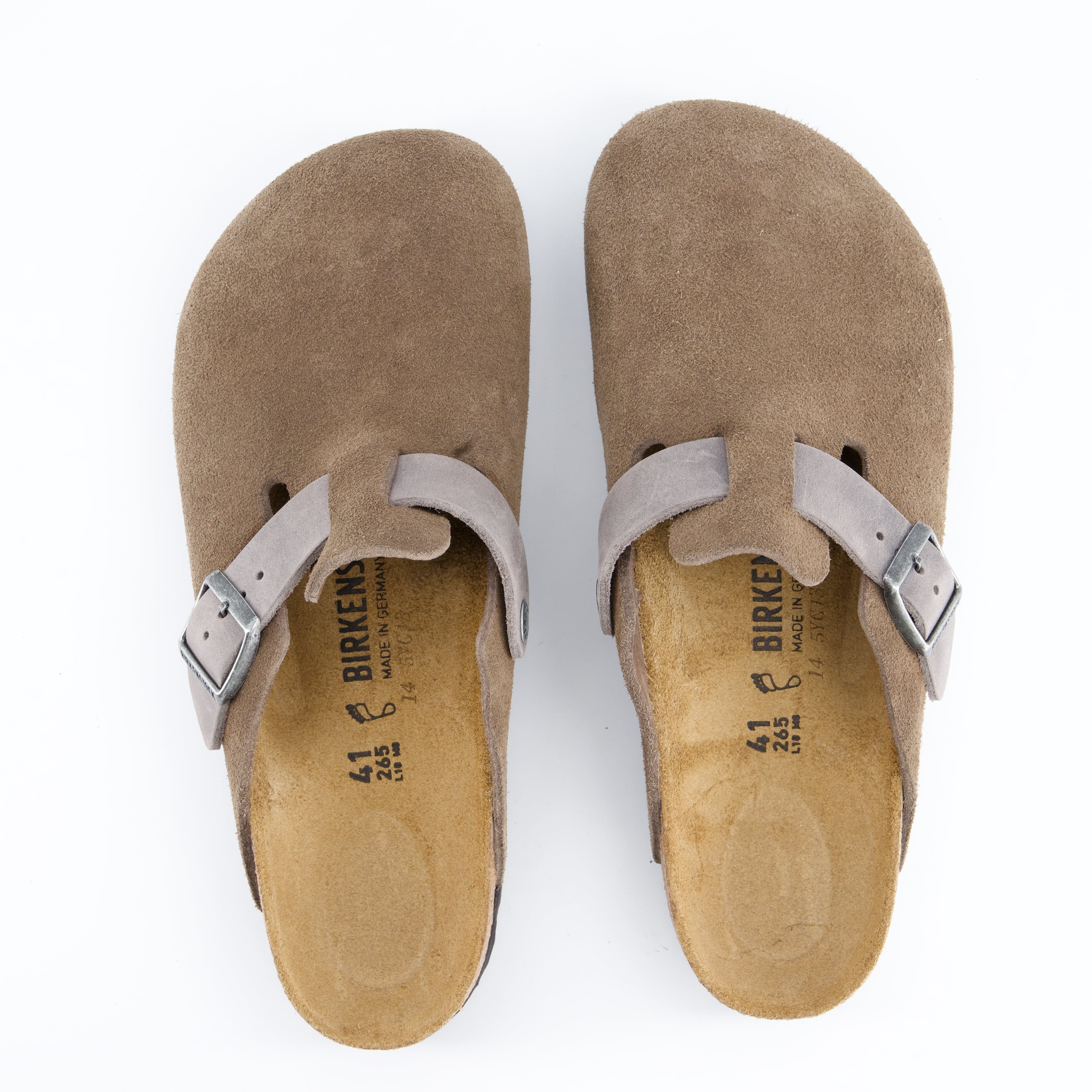 BIRKENSTOCK Herrenschuh - Pantoffel Pantoffel Boston BS Mixed Leather
