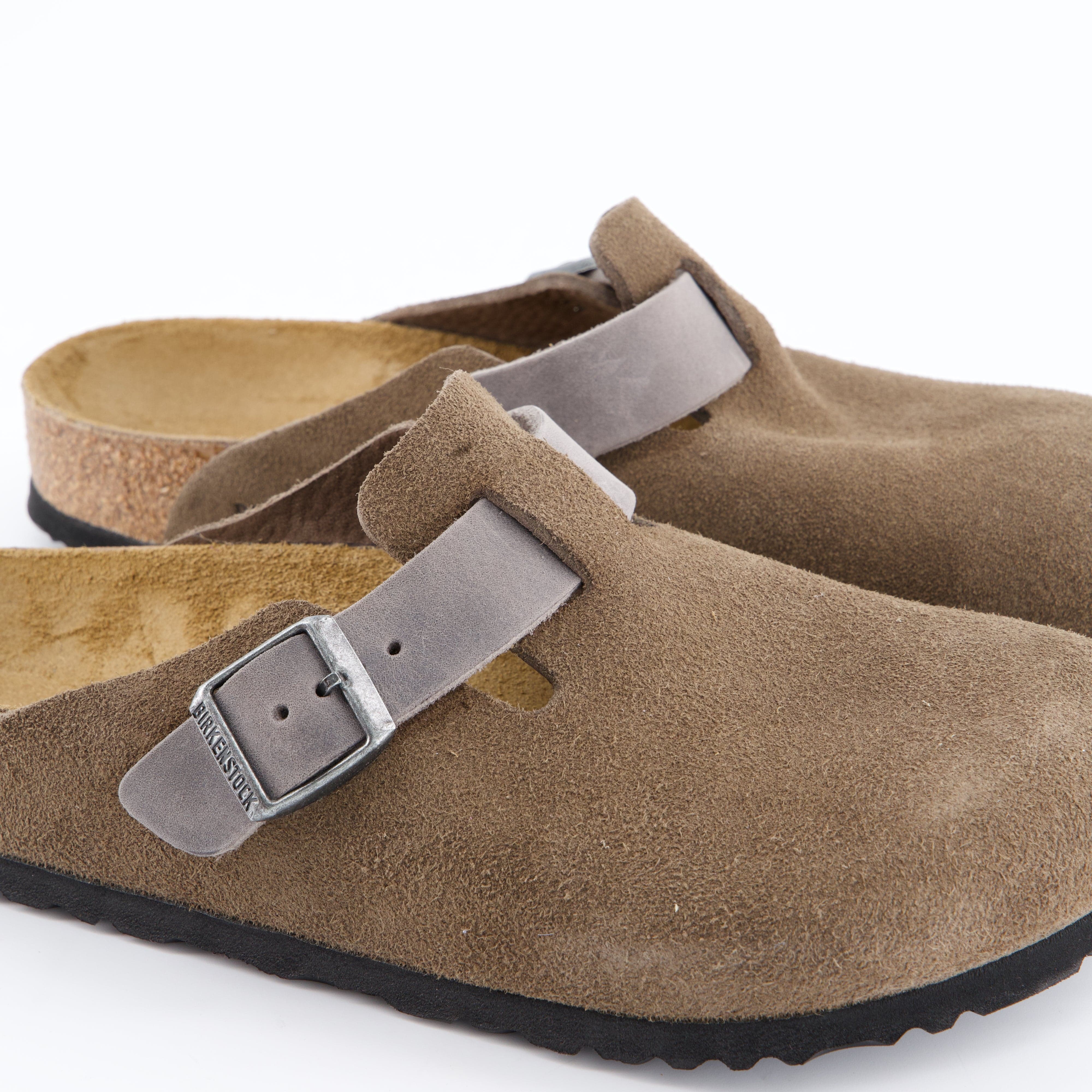 BIRKENSTOCK Herrenschuh - Pantoffel Pantoffel Boston BS Mixed Leather