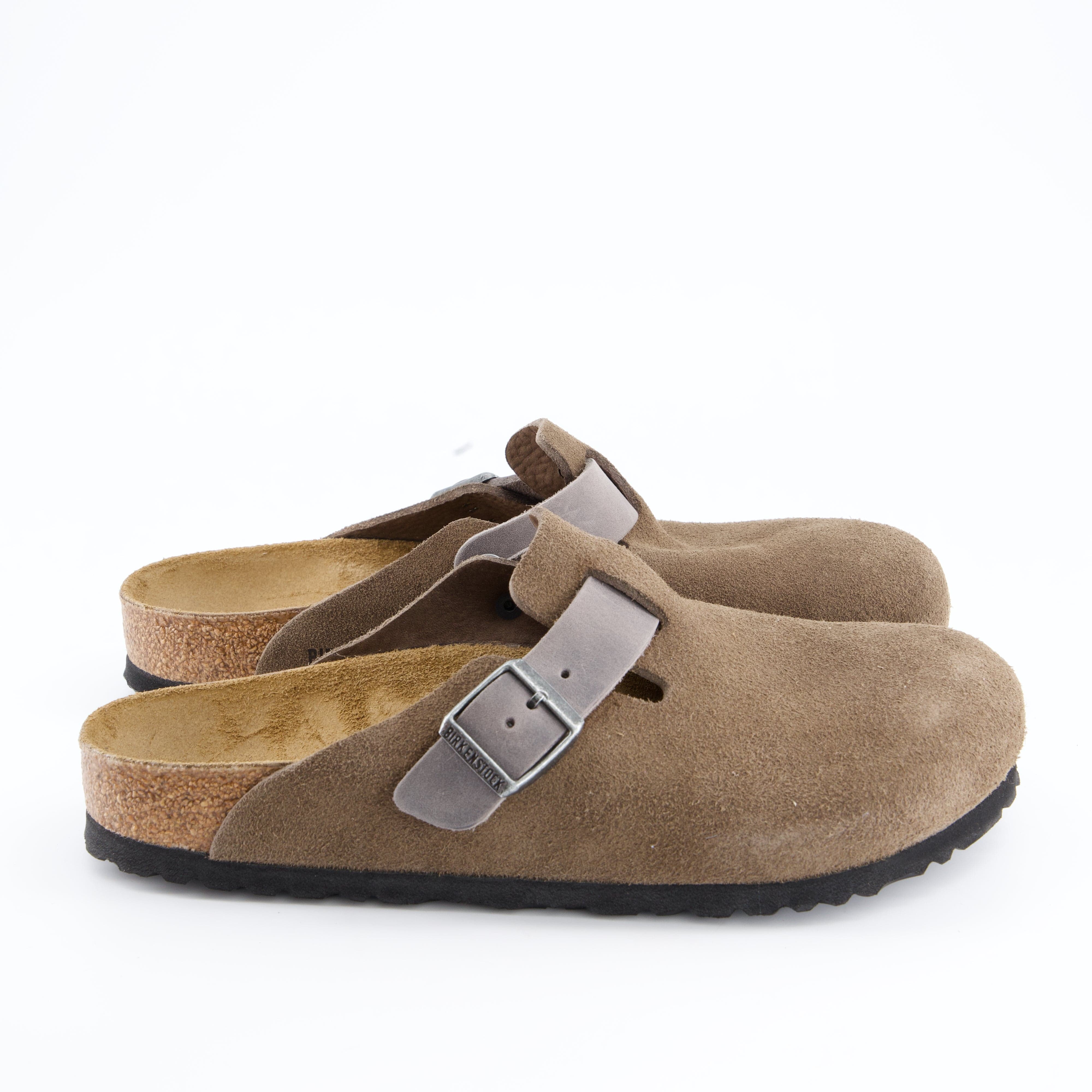 BIRKENSTOCK Herrenschuh - Pantoffel Pantoffel Boston BS Mixed Leather
