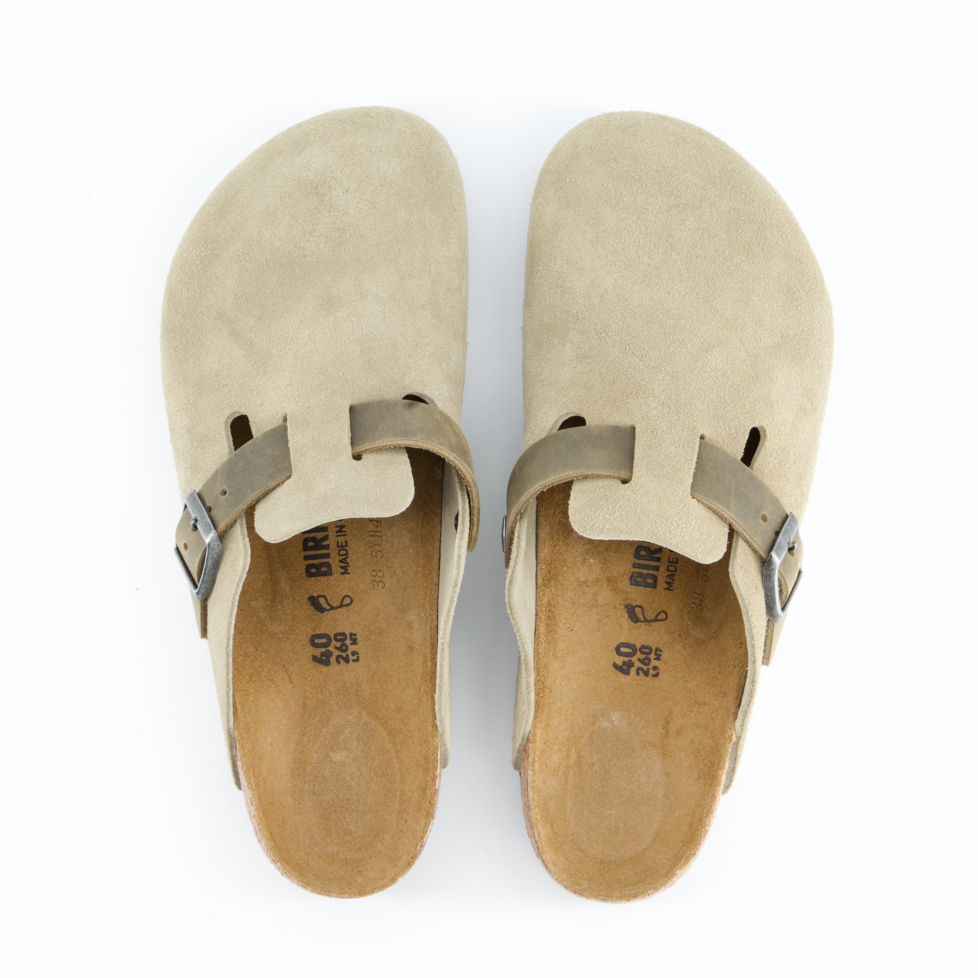 BIRKENSTOCK Herrenschuh - Pantoffel Pantoffel Boston BS Mixed Leather